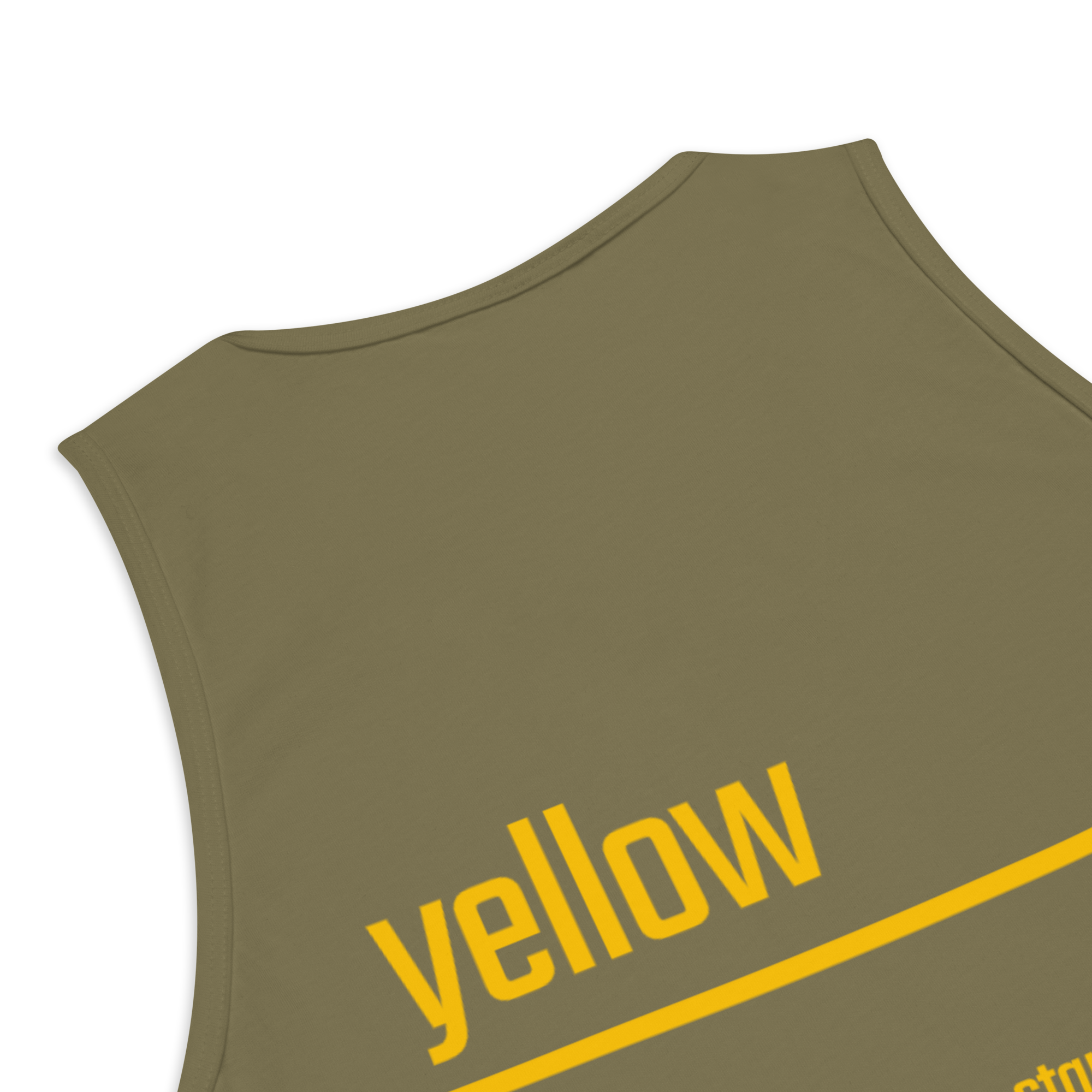 Xantho Philos™ Tank Top in Military Green for men, athletic streetwear tank with a grounded utilitarian tone
