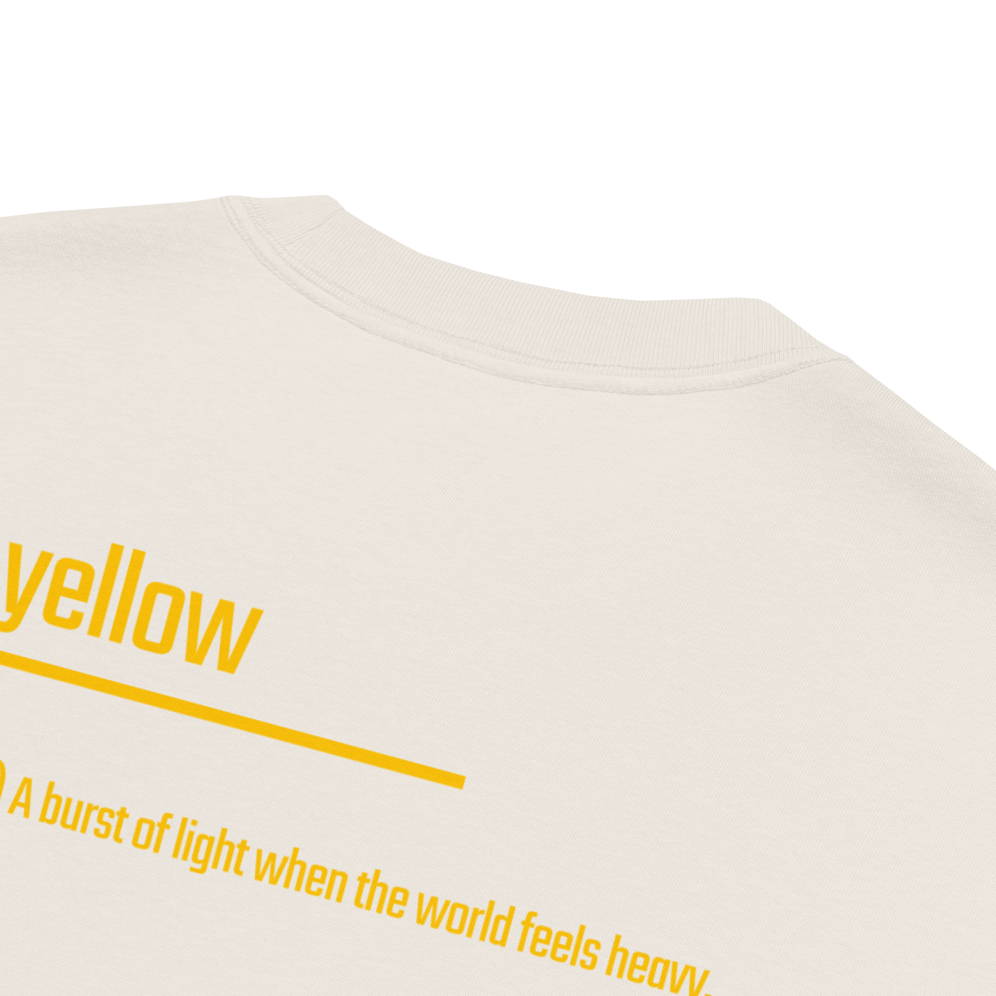 Xantho Philos™ Oversized Faded T-Shirt in Faded Bone for men, soft neutral oversized T-shirt with a minimalist streetwear feel