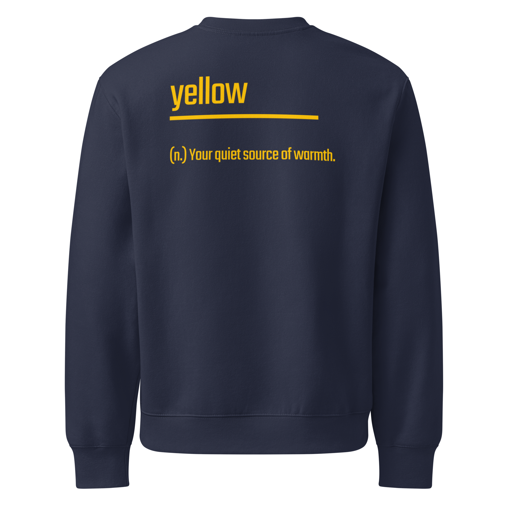 Xantho Philos™ Oversized Sweatshirt in Navy for men, minimalist premium sweatshirt with everyday streetwear style