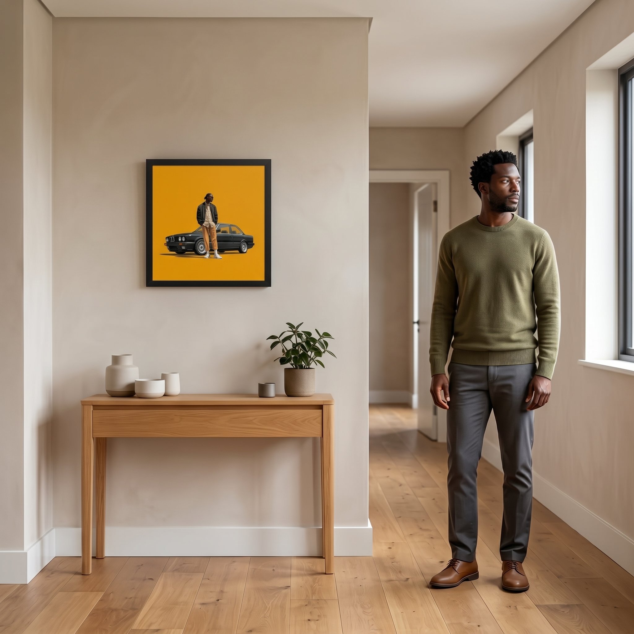 Move Without Permission — Enhanced Matte Framed Wall Art