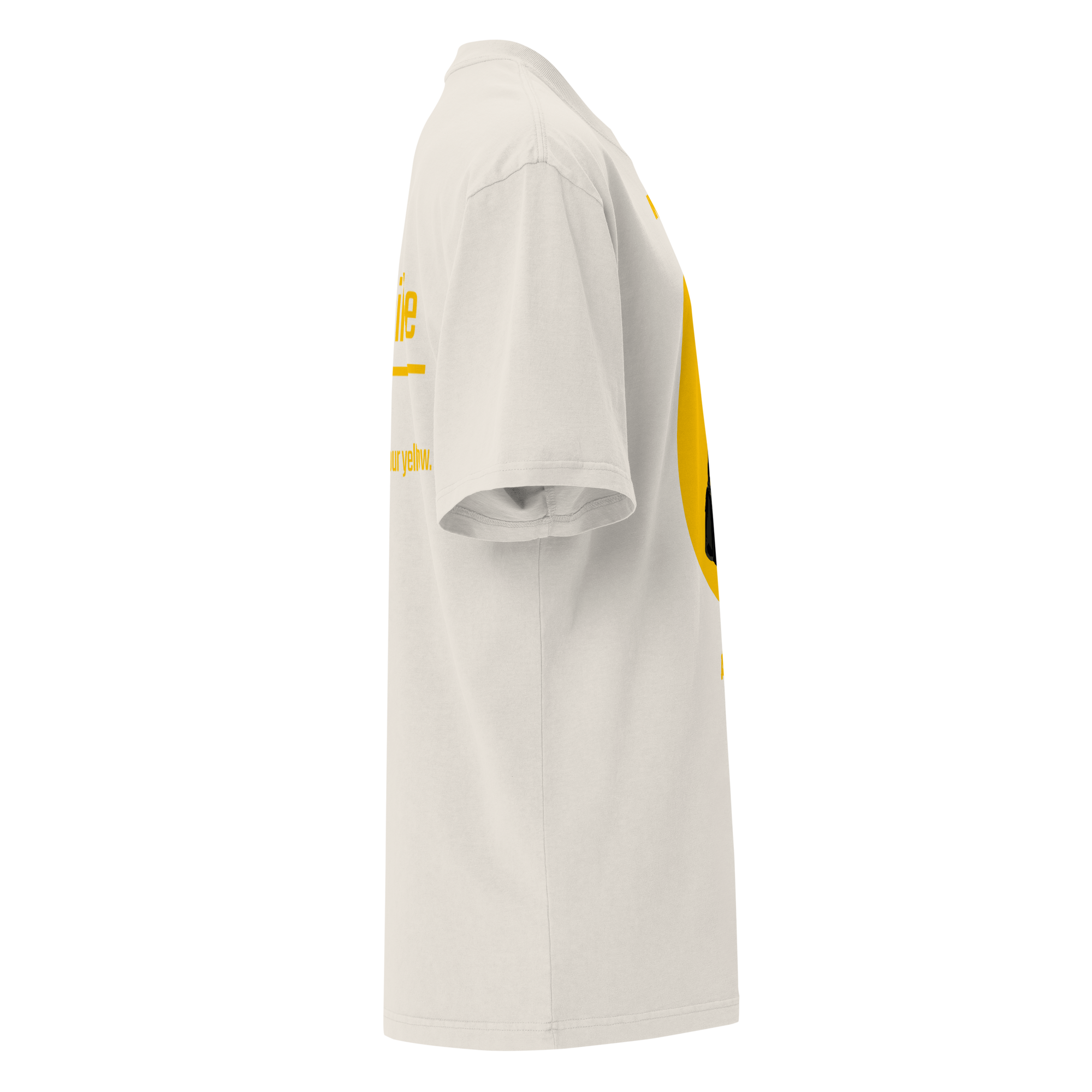 Xantho Philos™ Oversized Faded T-Shirt in Faded Bone for men, soft neutral oversized T-shirt with a minimalist streetwear feel
