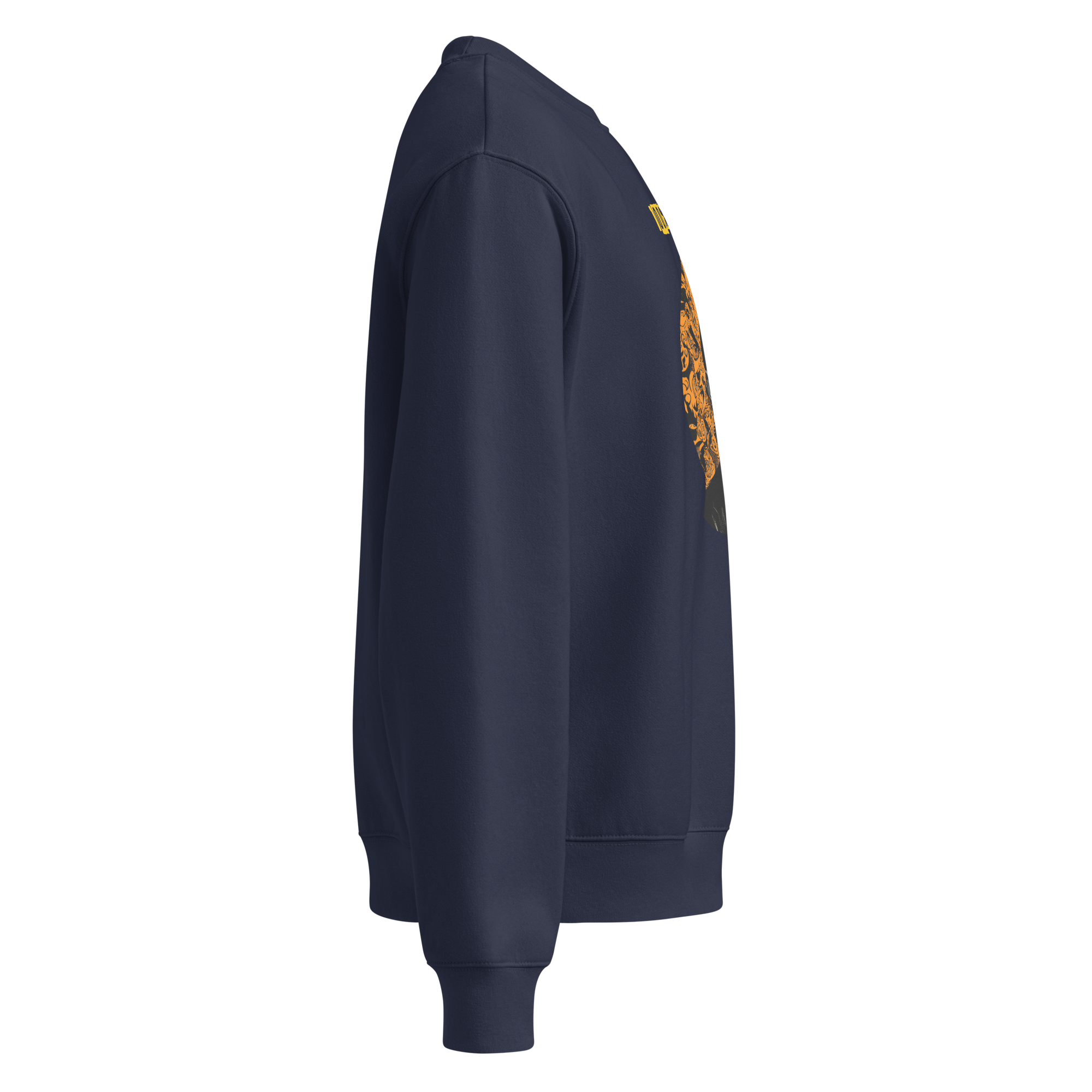 Xantho Philos™ Oversized Sweatshirt in Navy for men, minimalist premium sweatshirt with everyday streetwear style