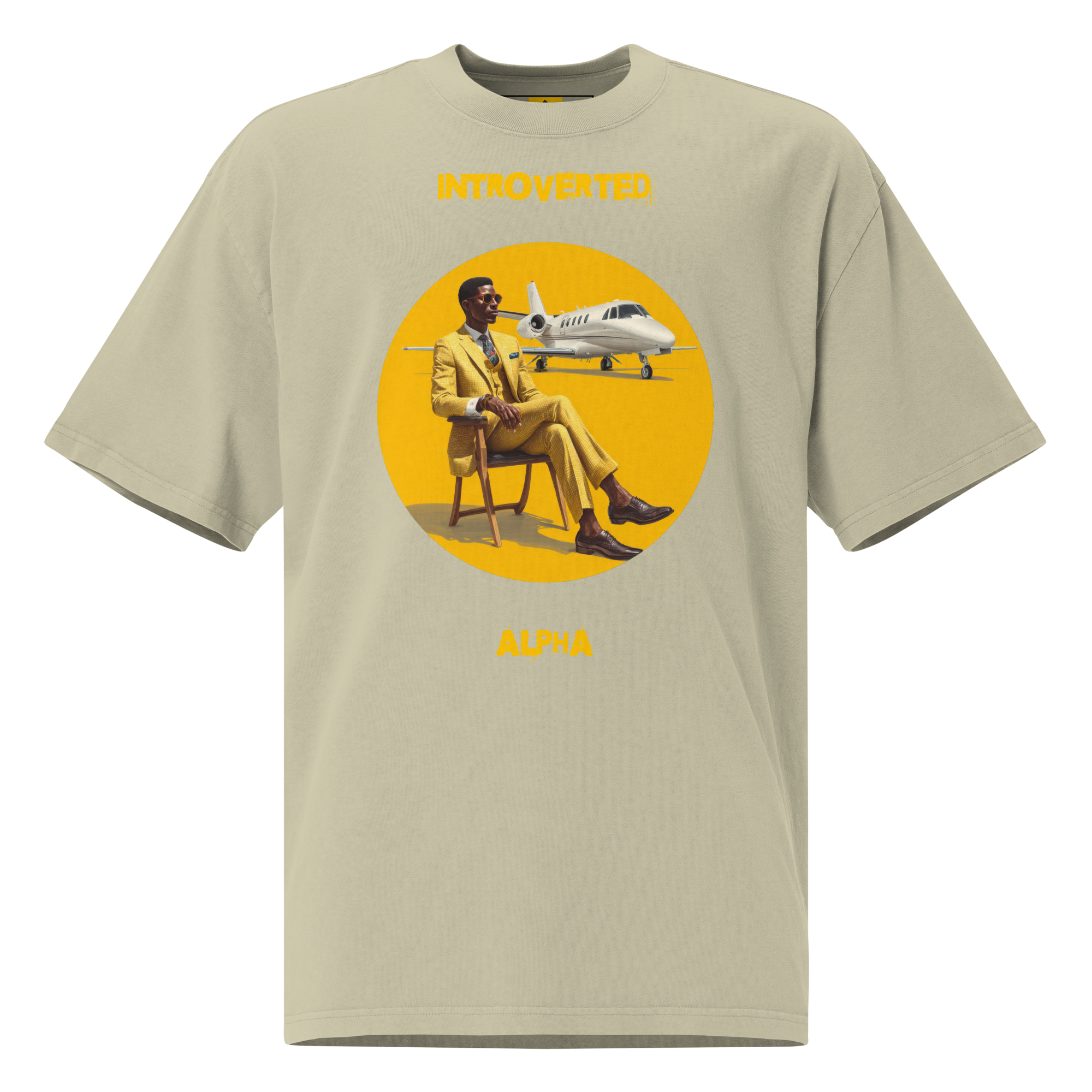 Xantho Philos™ Oversized Faded T-Shirt in Faded Eucalyptus for men, washed green oversized T-shirt with premium casual style