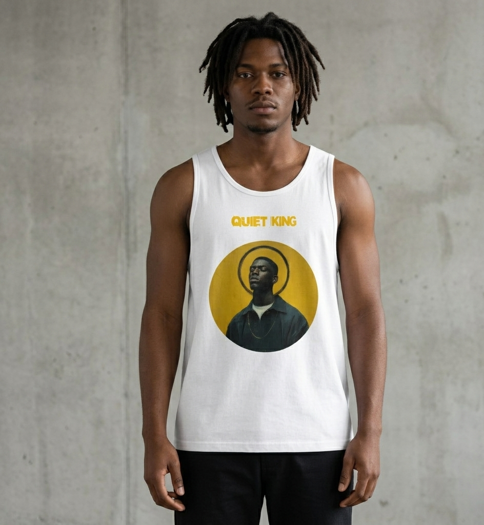 Xantho Philos™ Tank Top in White for men, crisp minimalist tank top with a breathable everyday fit