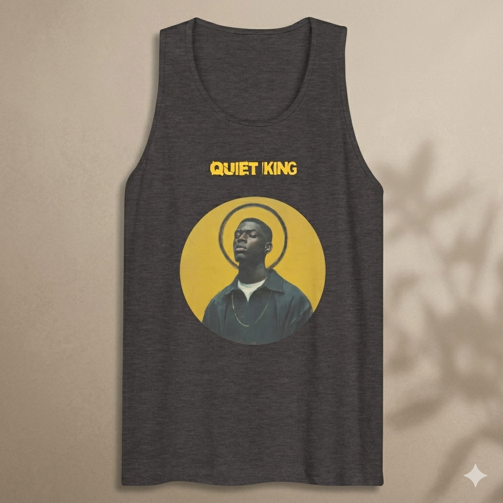 Xantho Philos™ Tank Top in Charcoal Heather for men, soft-blend tank top with a clean everyday fit