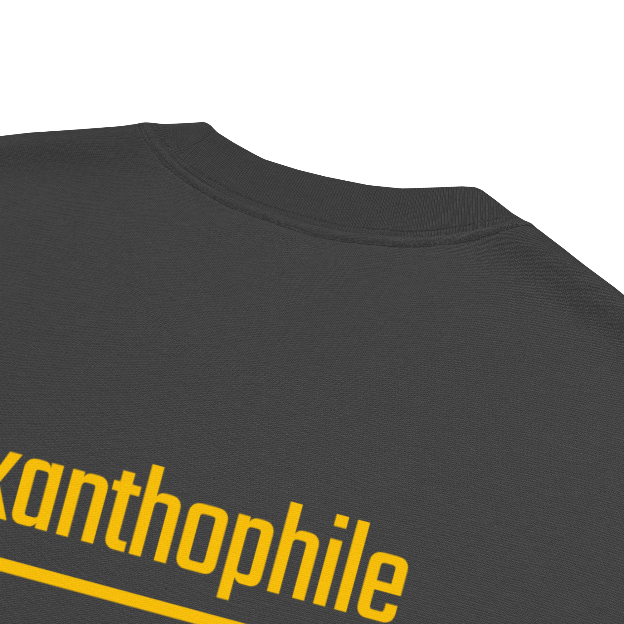 Xantho Philos™ Oversized Faded T-Shirt in Faded Black for men, vintage-wash streetwear with a relaxed oversized fit