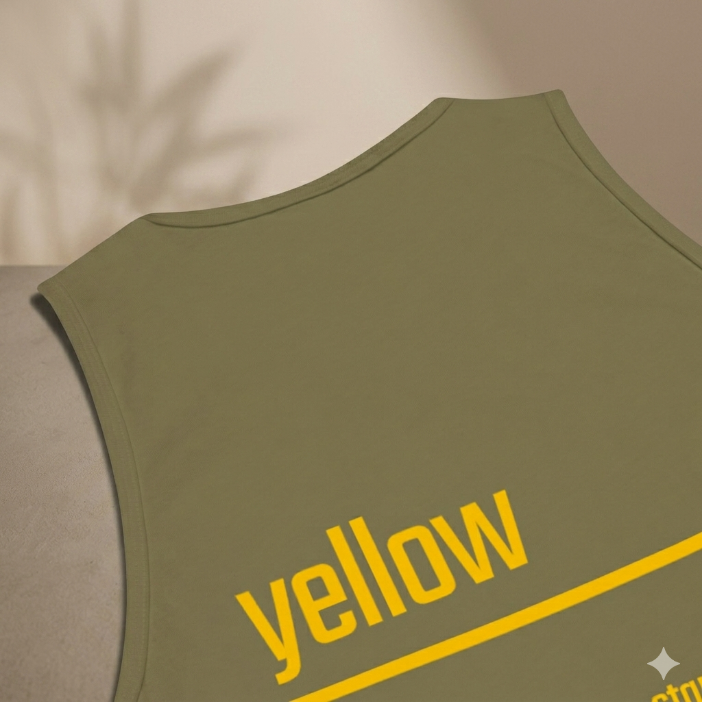 Xantho Philos™ Tank Top in Military Green for men, athletic streetwear tank with a grounded utilitarian tone