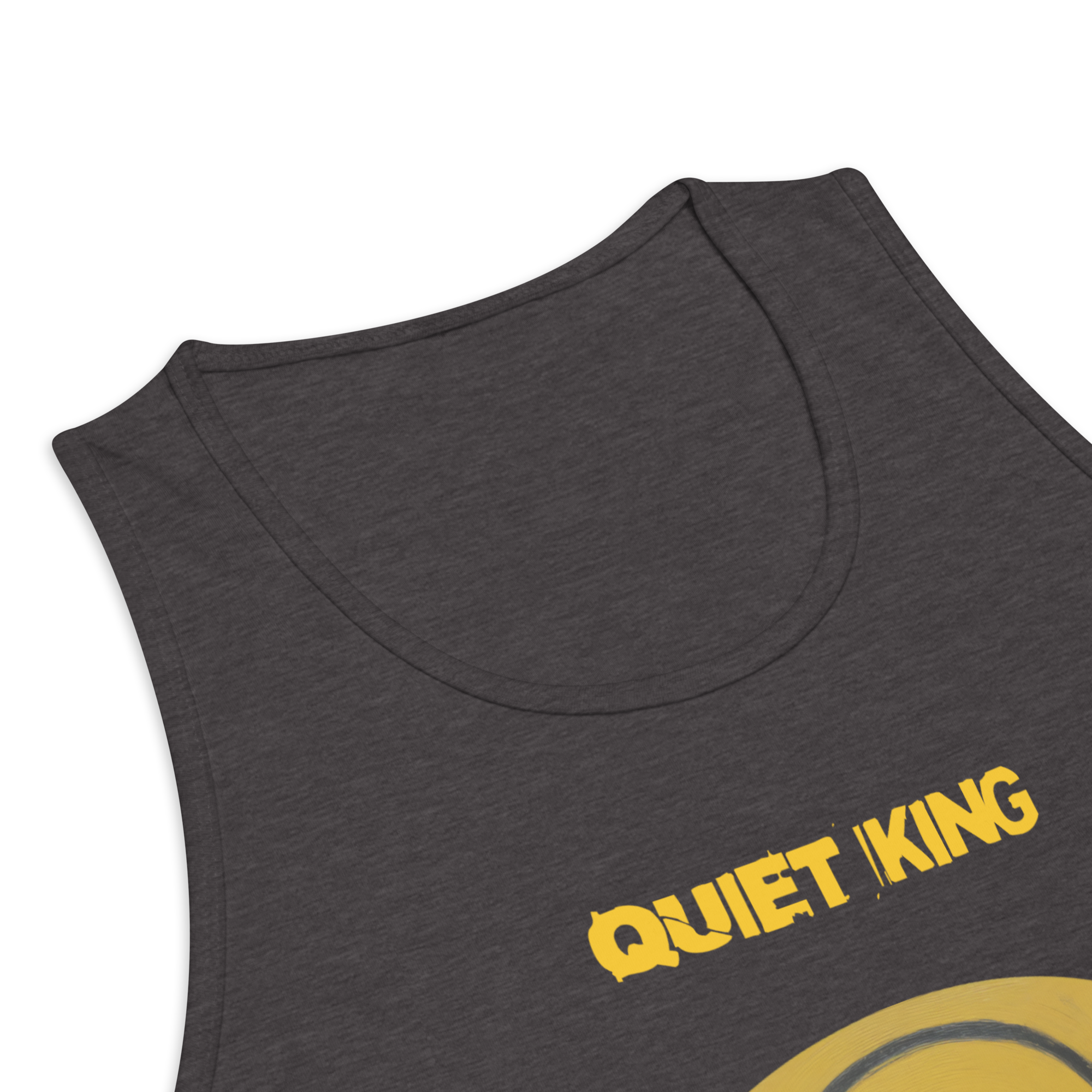 Xantho Philos™ Tank Top in Charcoal Heather for men, soft-blend tank top with a clean everyday fit