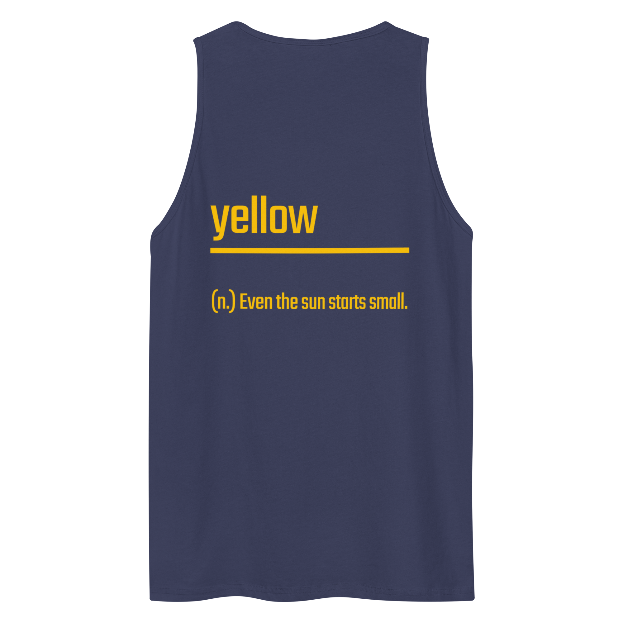 Xantho Philos™ Tank Top in Harbor Blue for men, lightweight premium tank top with a clean casual tone