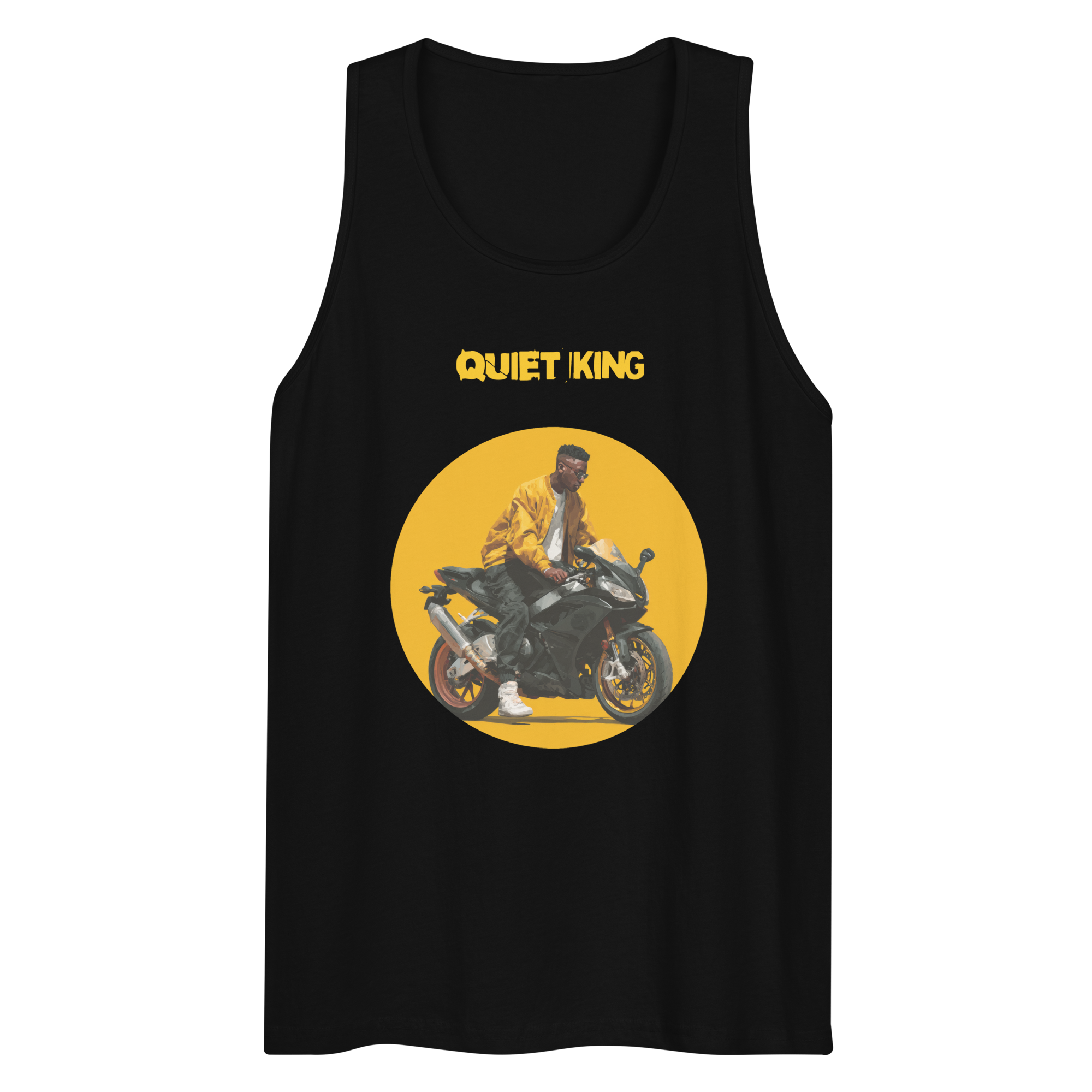 Xantho Philos™ Tank Top in Black for men, premium everyday tank with a clean athletic fit