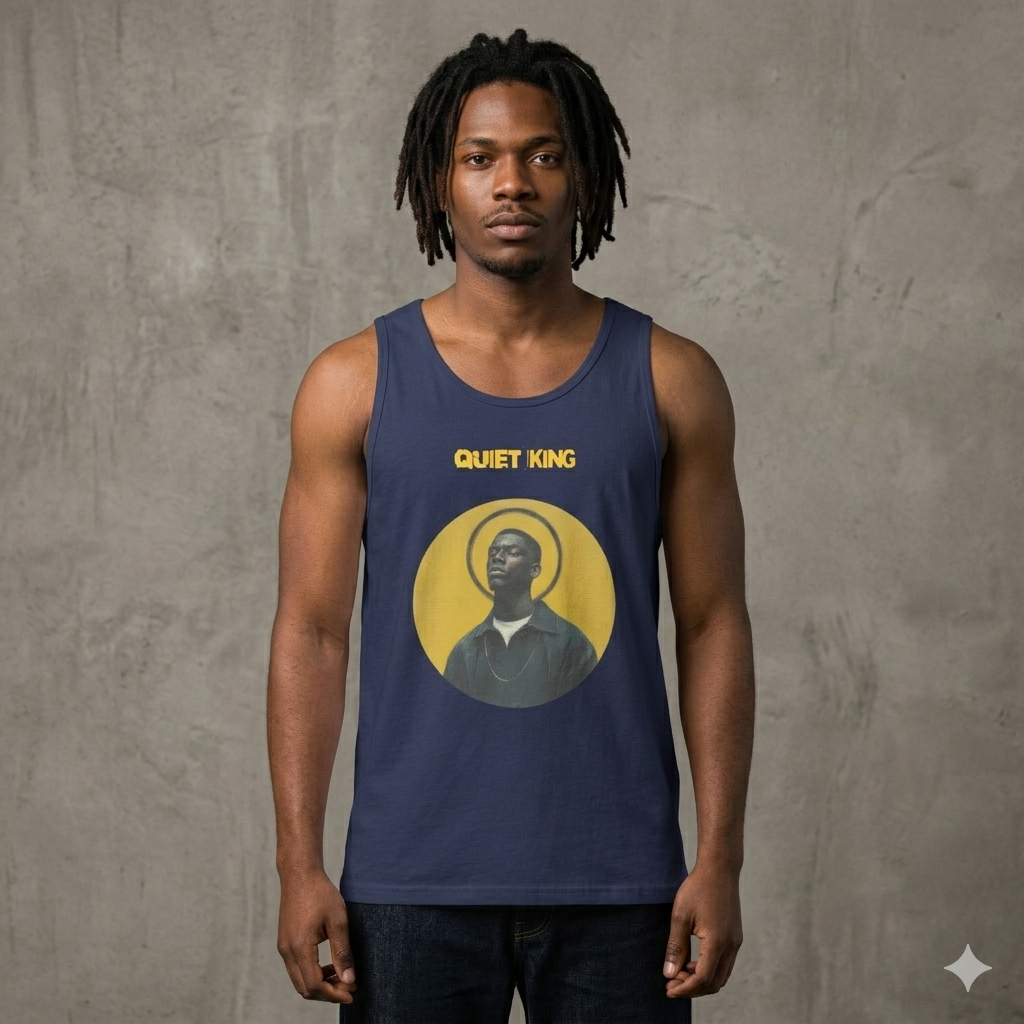 Xantho Philos™ Tank Top in Harbor Blue for men, lightweight premium tank top with a clean casual tone