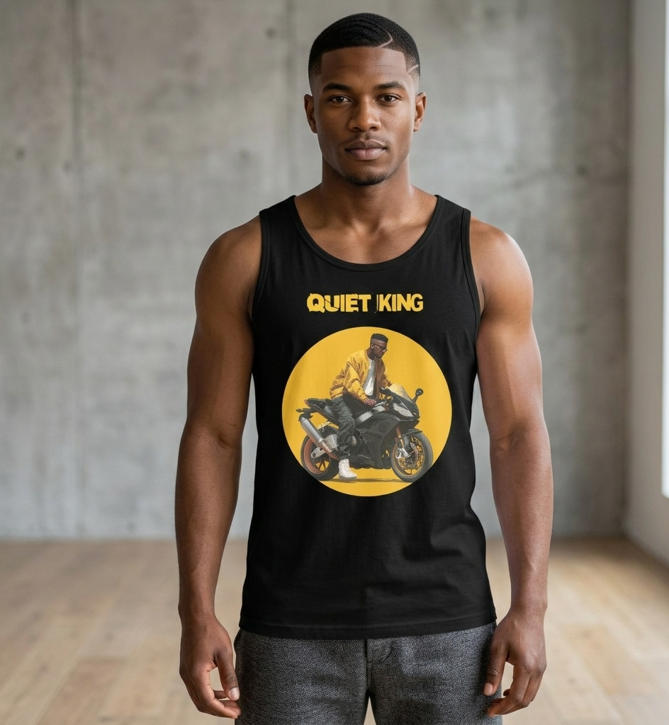Xantho Philos™ Tank Top in Black for men, premium everyday tank with a clean athletic fit