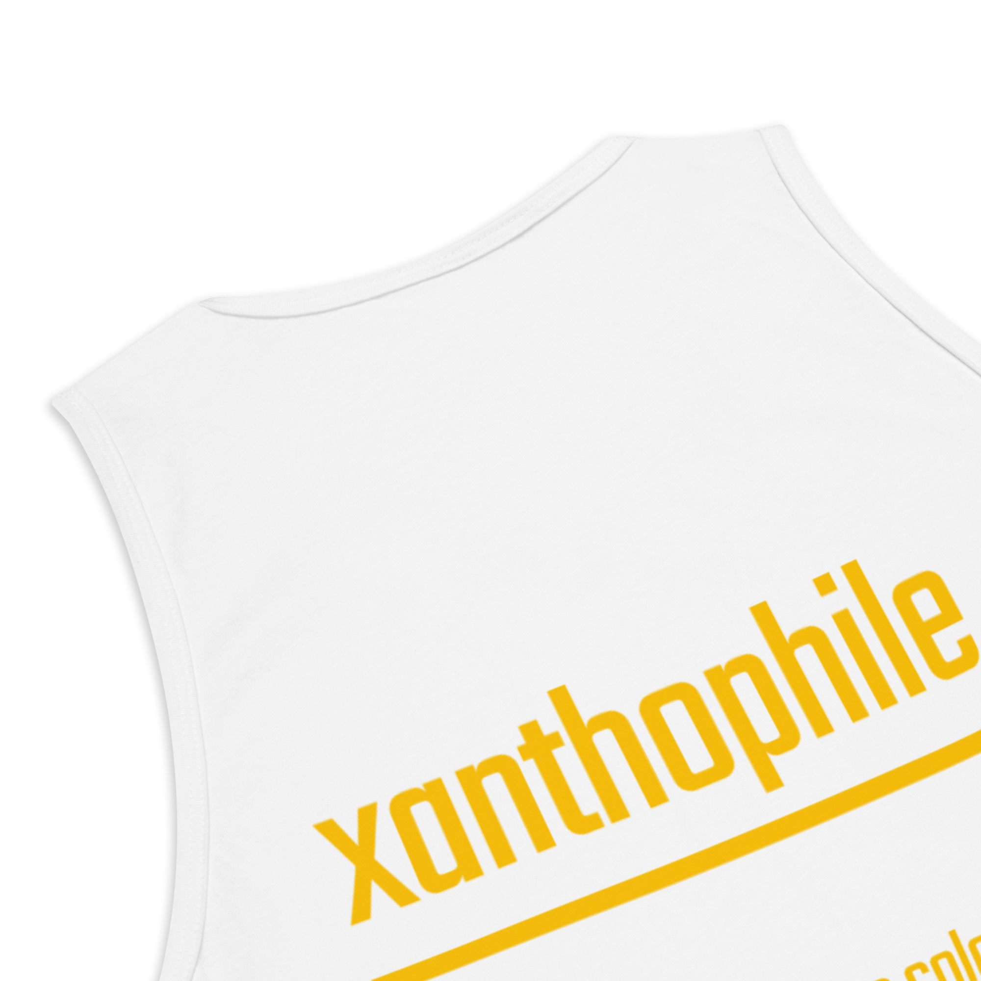 Xantho Philos™ Tank Top in White for men, crisp minimalist tank top with a breathable everyday fit
