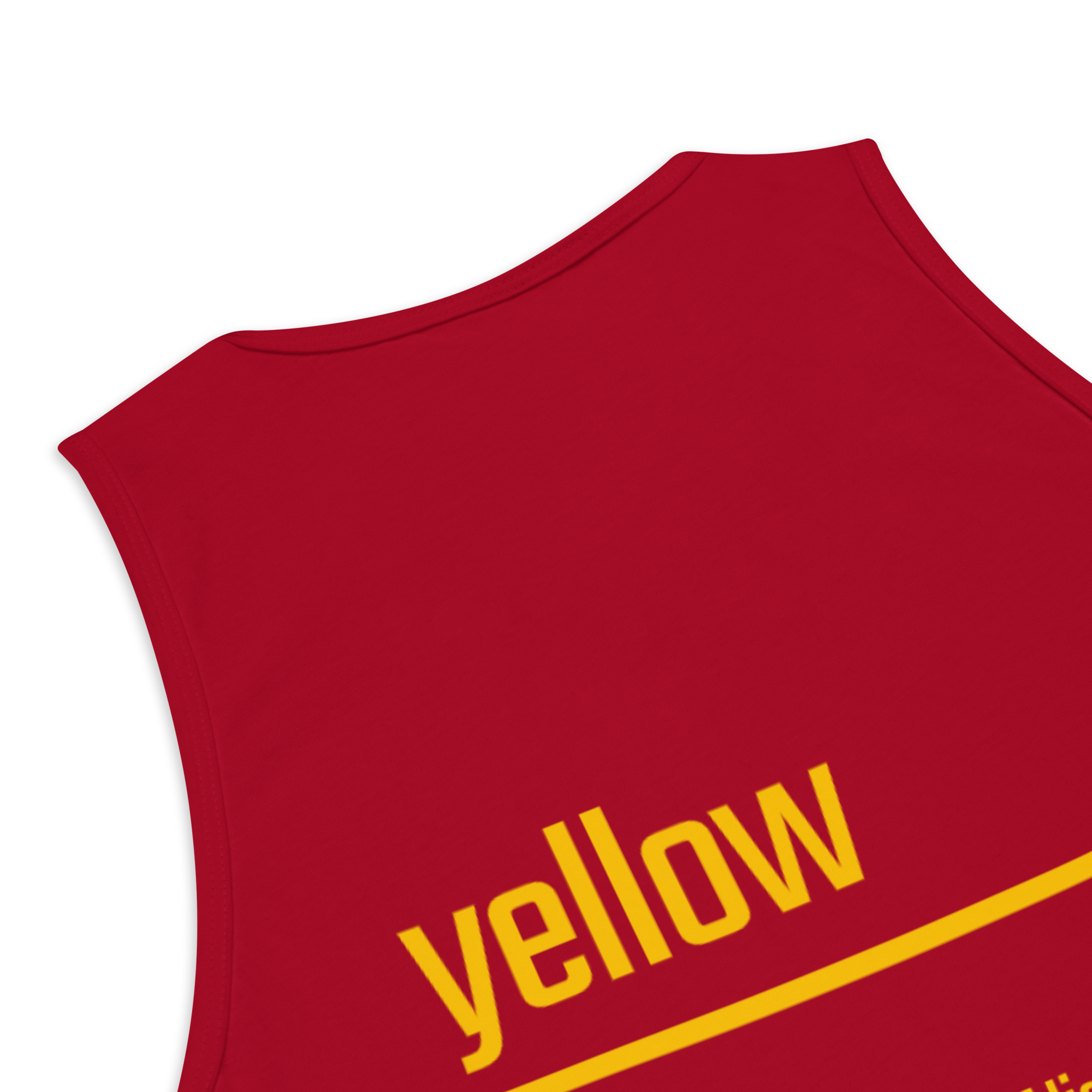 Xantho Philos™ Tank Top in Red for men, bold premium tank top with lightweight streetwear style