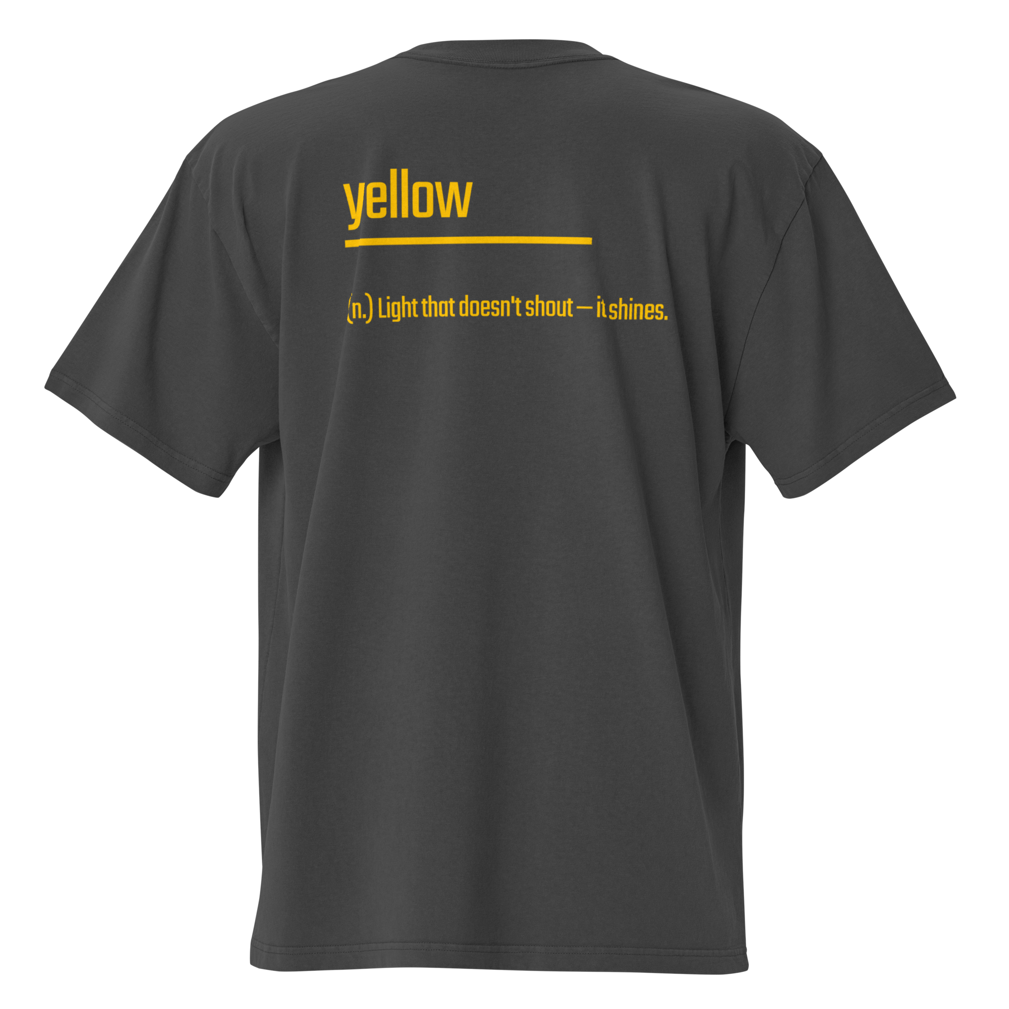 Xantho Philos™ Oversized Faded T-Shirt in Faded Black for men, vintage-wash streetwear with a relaxed oversized fit