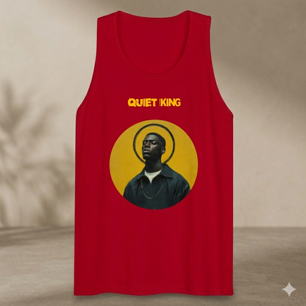 Xantho Philos™ Tank Top in Red for men, bold premium tank top with lightweight streetwear style
