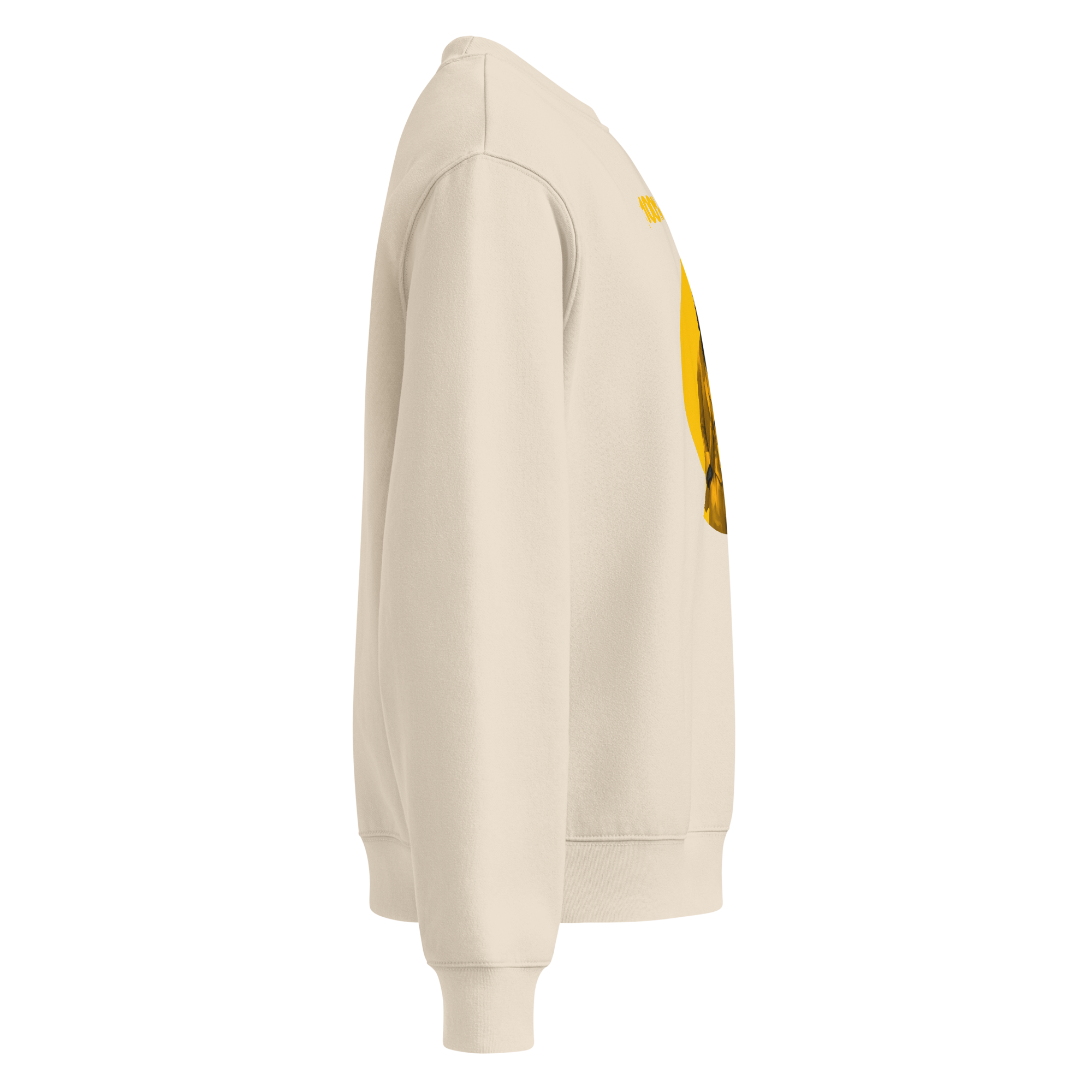 Xantho Philos™ Oversized Sweatshirt in Dust for men, soft neutral sweatshirt with a relaxed oversized fit