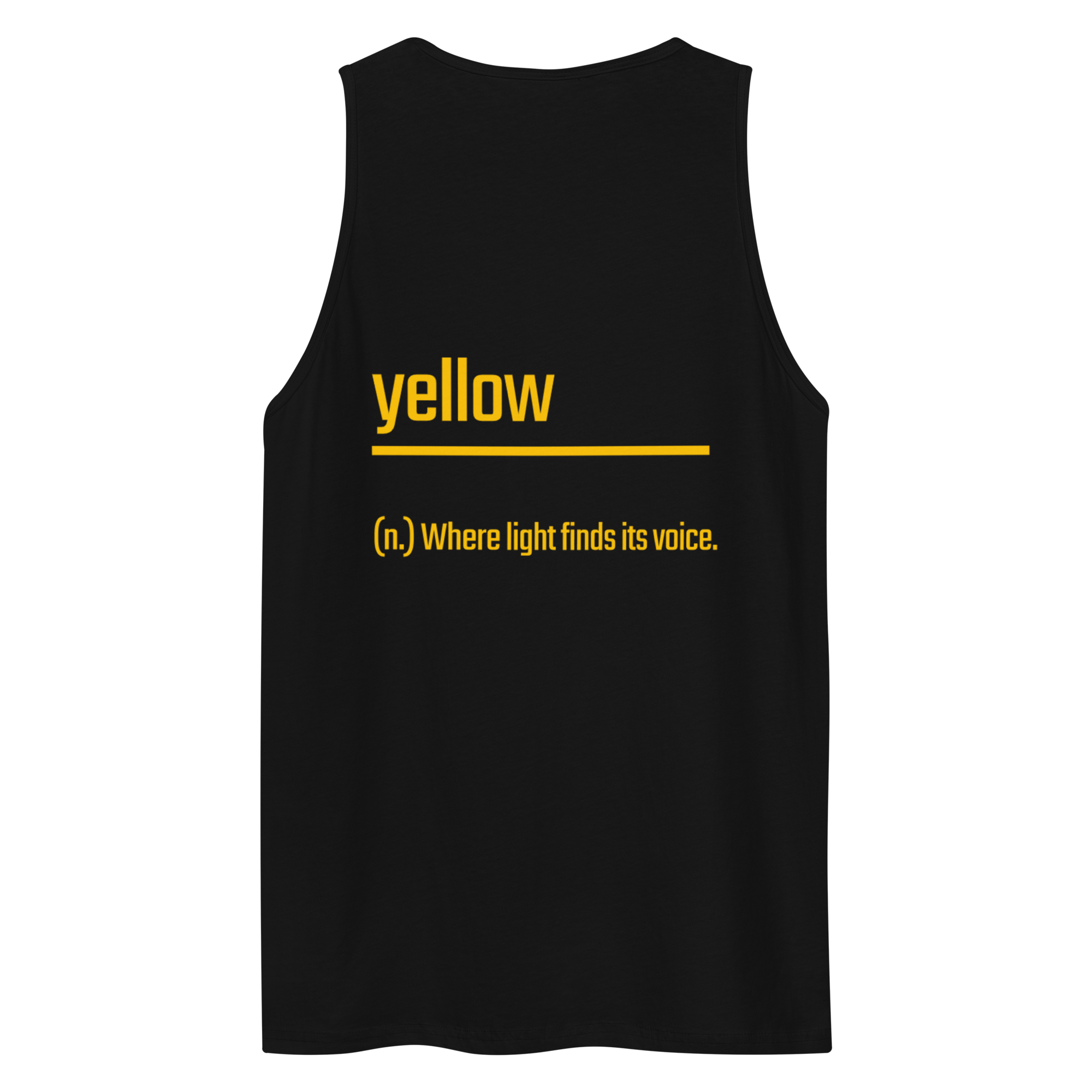 Xantho Philos™ Tank Top in Black for men, premium everyday tank with a clean athletic fit
