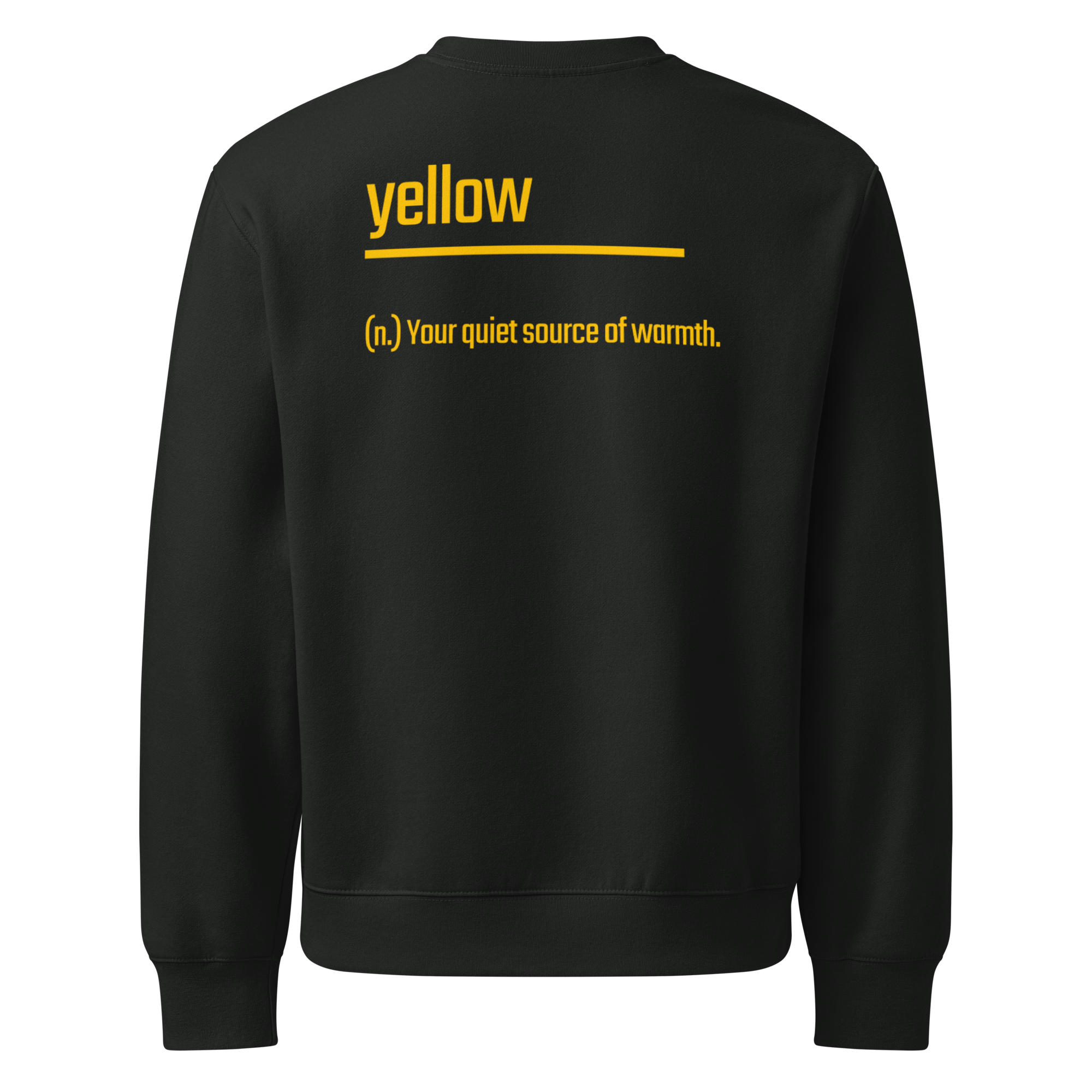 Xantho Philos™ Oversized Sweatshirt in Vintage Black for men, washed heavyweight sweatshirt with a relaxed oversized fit