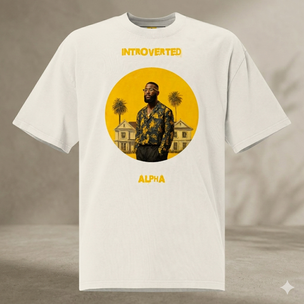 Xantho Philos™ Oversized Faded T-Shirt in Faded Bone for men, soft neutral oversized T-shirt with a minimalist streetwear feel