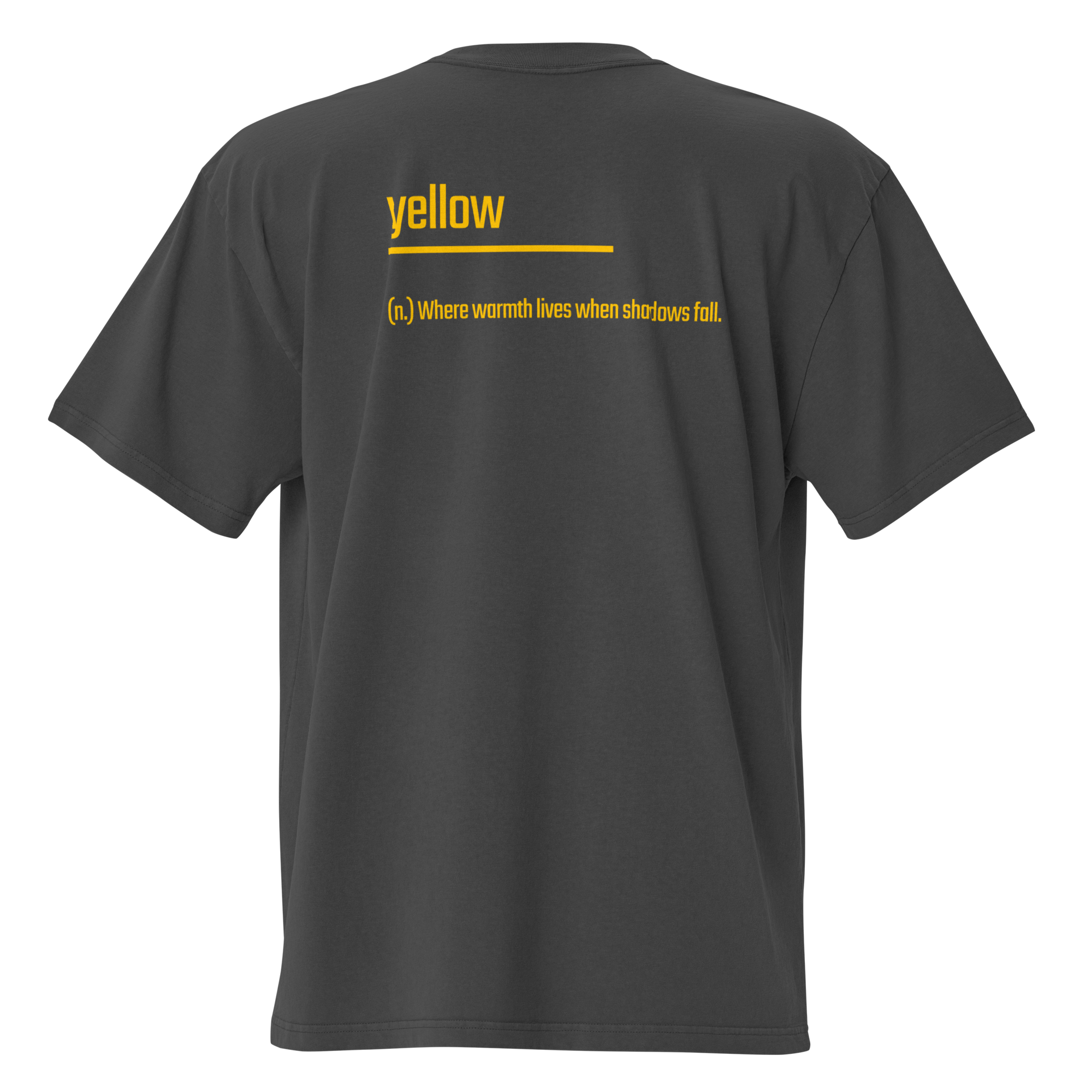 Xantho Philos™ Oversized Faded T-Shirt in Faded Black for men, vintage-wash streetwear with a relaxed oversized fit