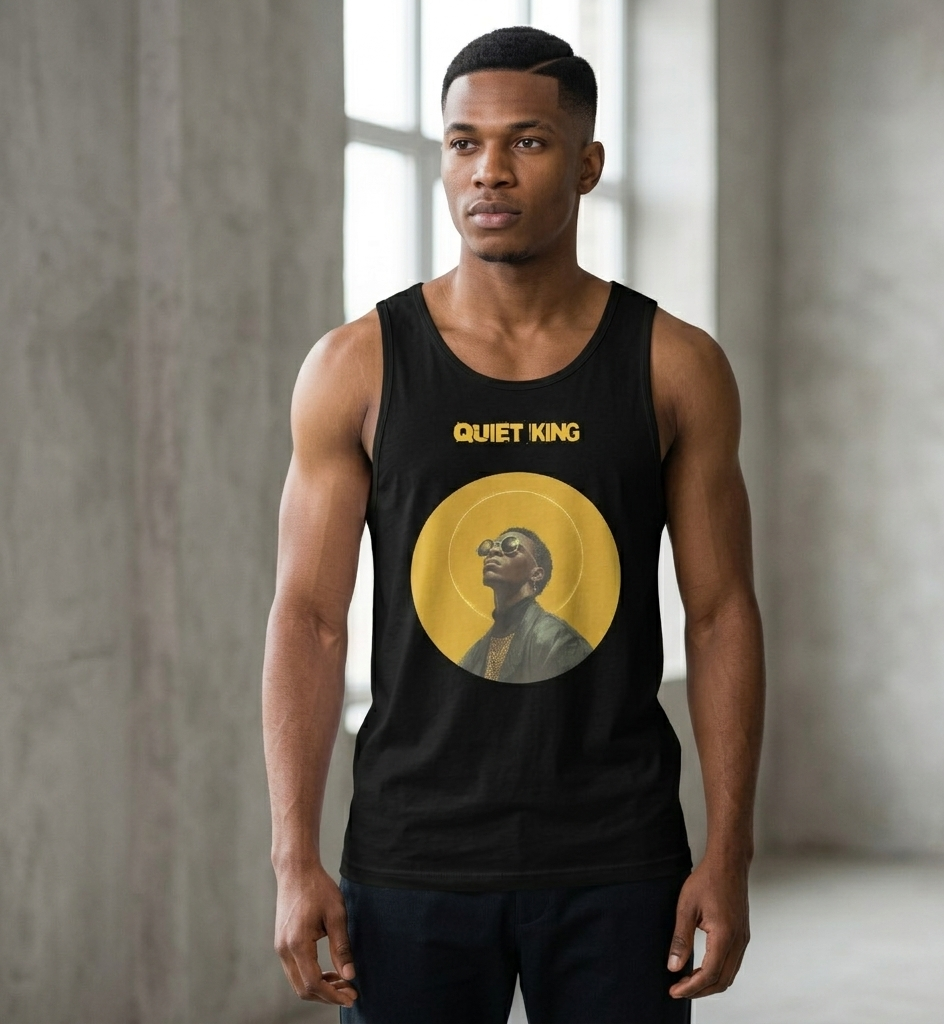 Xantho Philos™ Tank Top in Black for men, premium everyday tank with a clean athletic fit