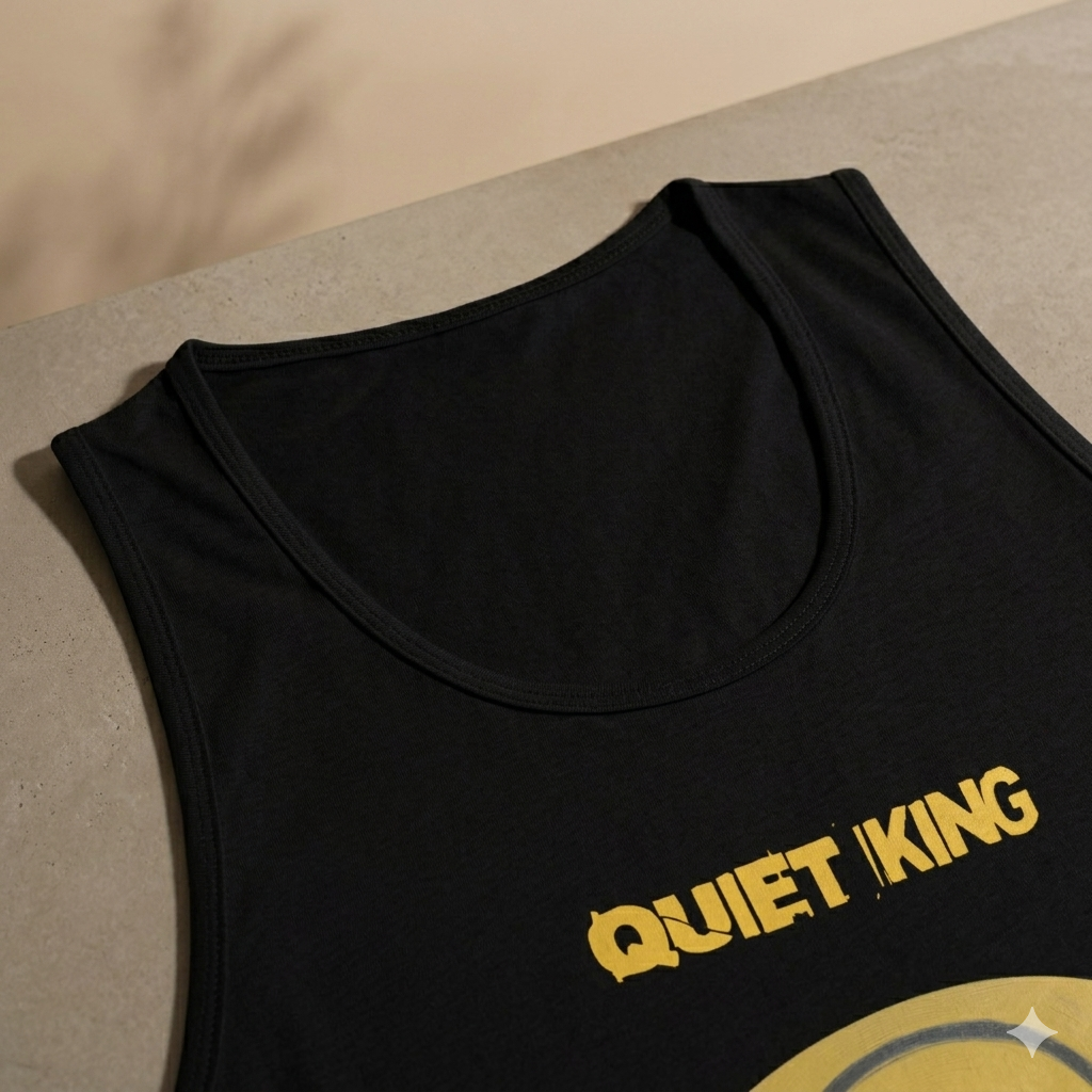 Xantho Philos™ Tank Top in Black for men, premium everyday tank with a clean athletic fit