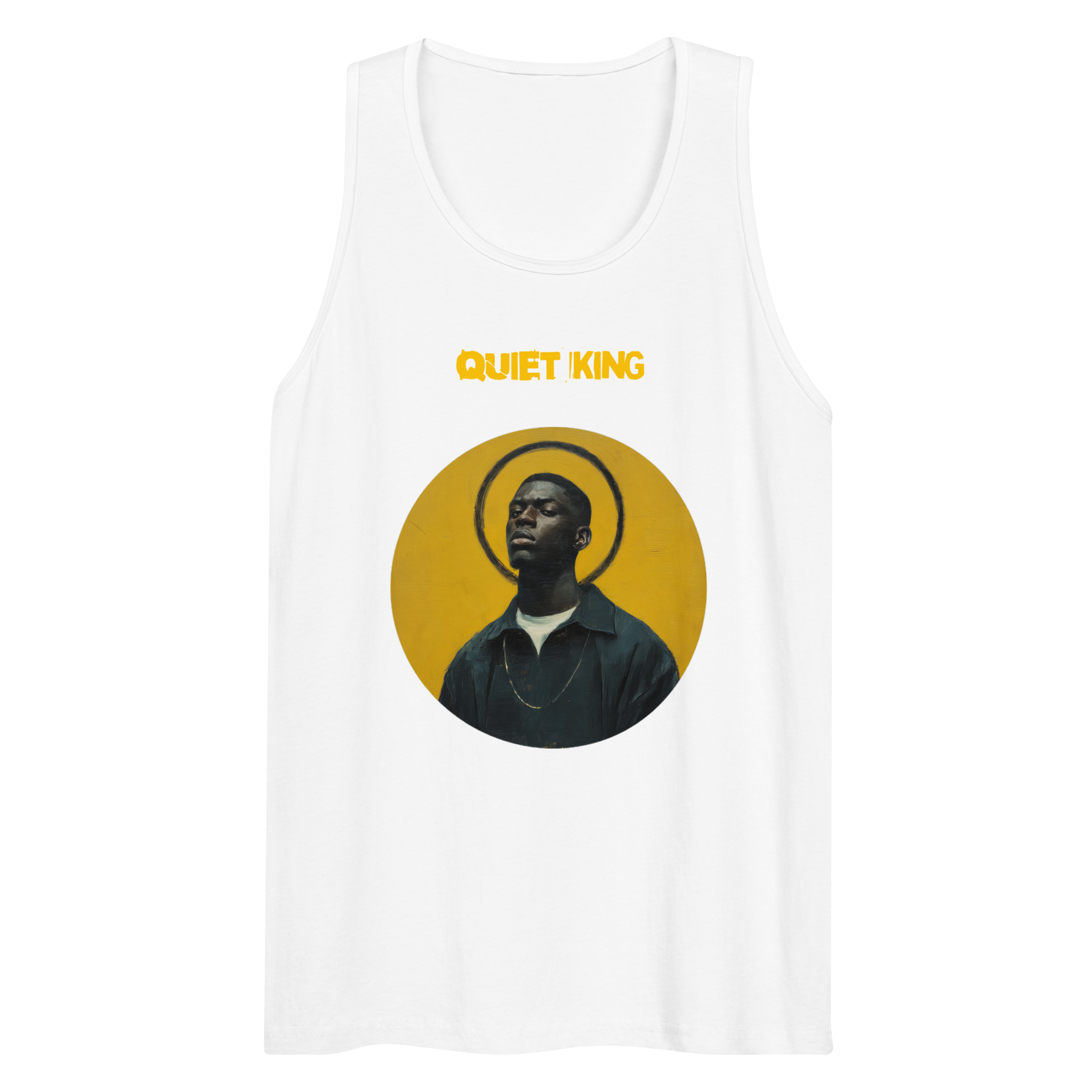Xantho Philos™ Tank Top in White for men, crisp minimalist tank top with a breathable everyday fit