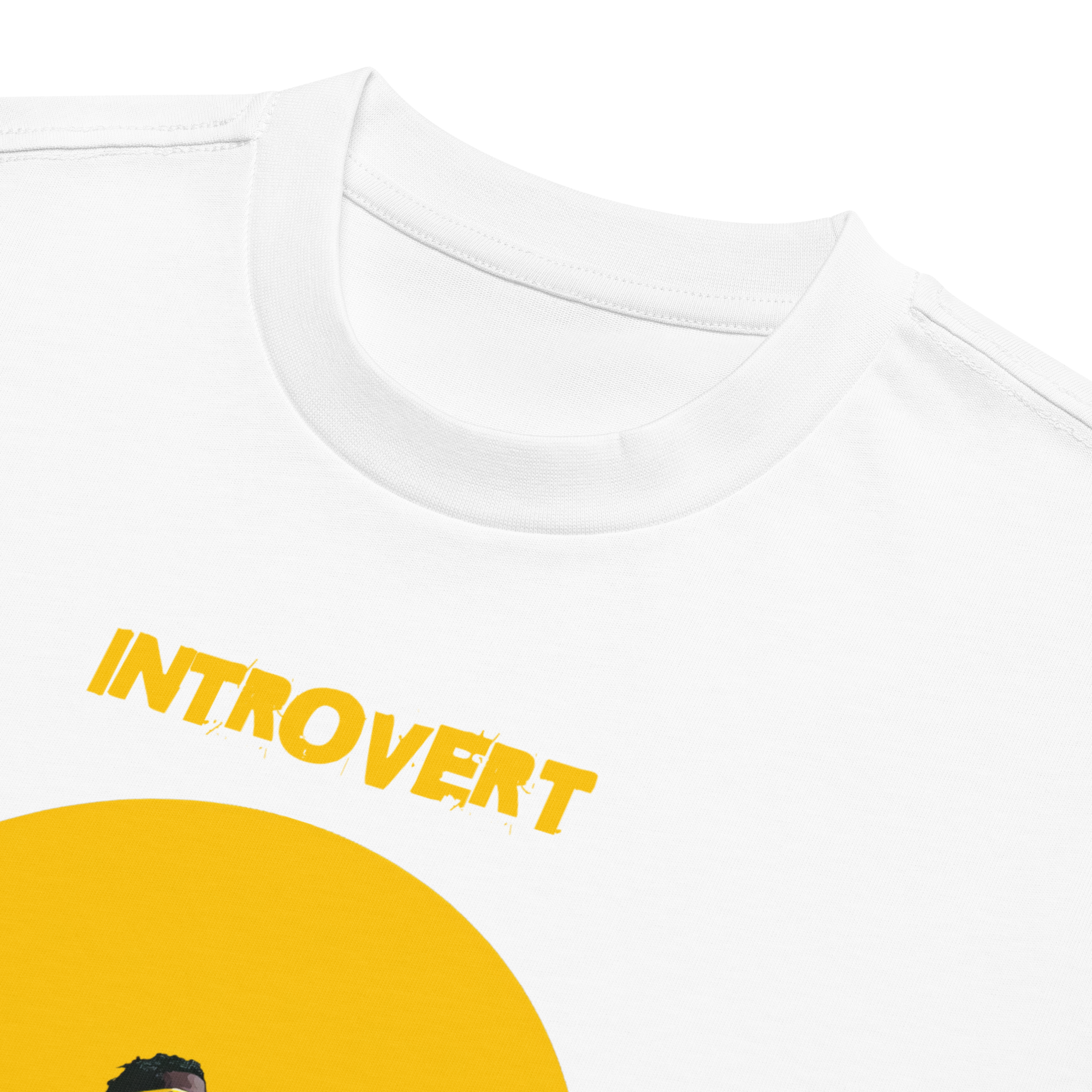 Xantho Philos™ Box Tee in White for men, crisp structured box tee with a clean premium finish