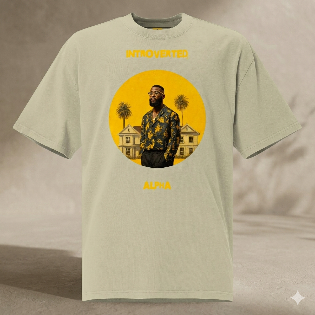 Xantho Philos™ Oversized Faded T-Shirt in Faded Eucalyptus for men, washed green oversized T-shirt with premium casual style