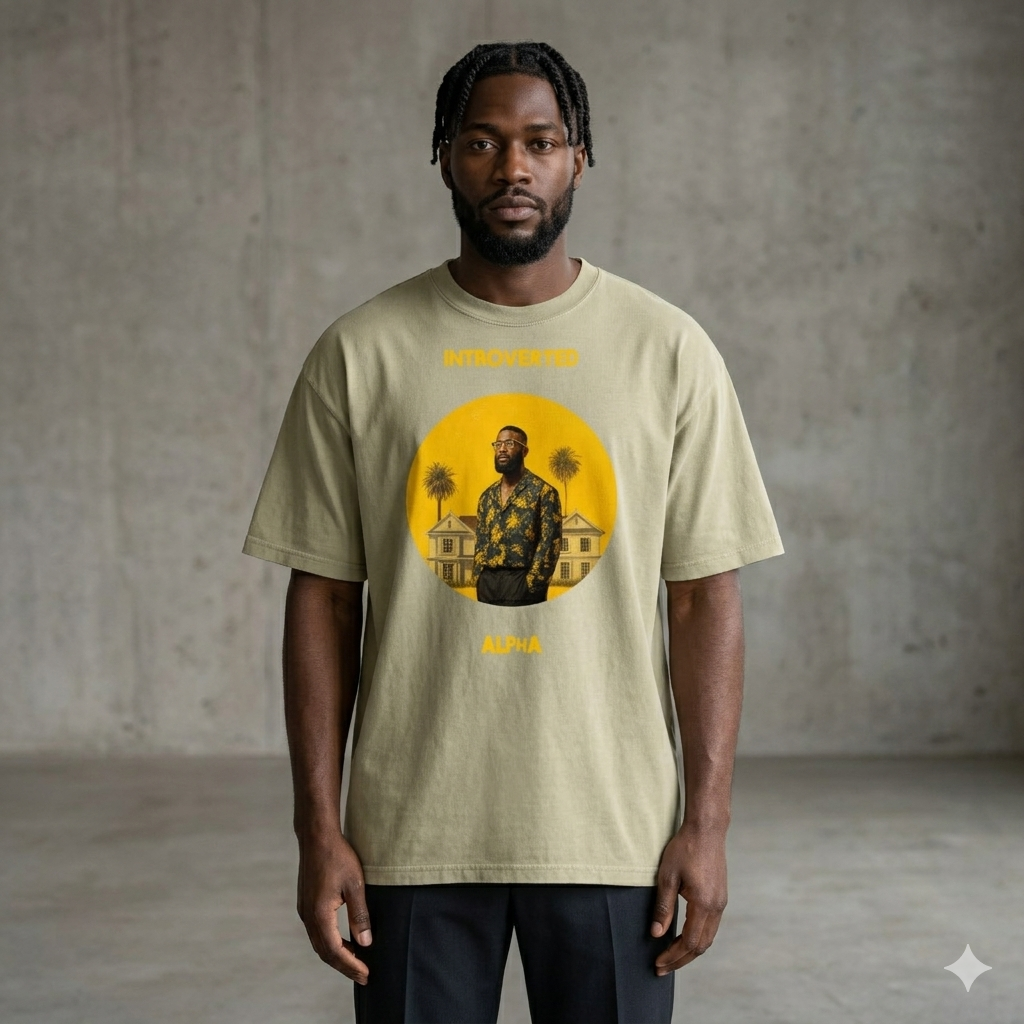 Xantho Philos™ Oversized Faded T-Shirt in Faded Eucalyptus for men, washed green oversized T-shirt with premium casual style
