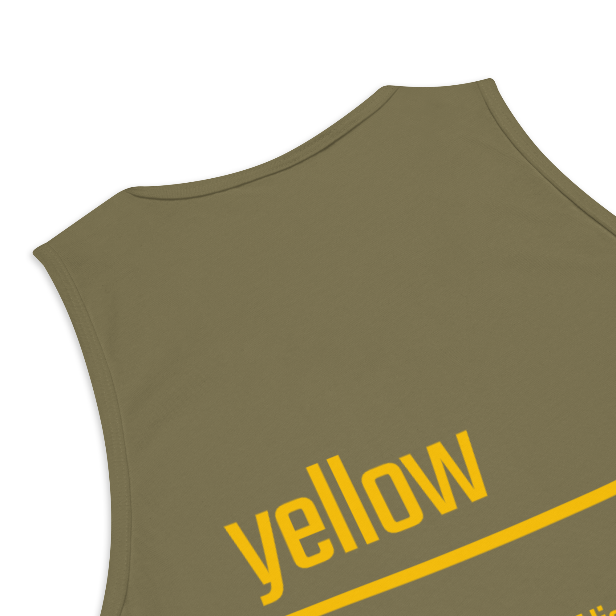 Xantho Philos™ Tank Top in Military Green for men, athletic streetwear tank with a grounded utilitarian tone