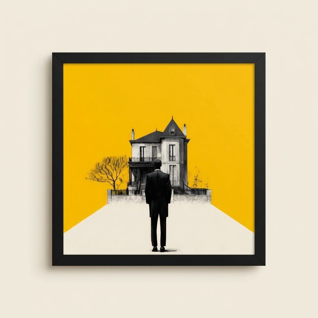 Face What Built You — Premium Luster Framed Wall Art