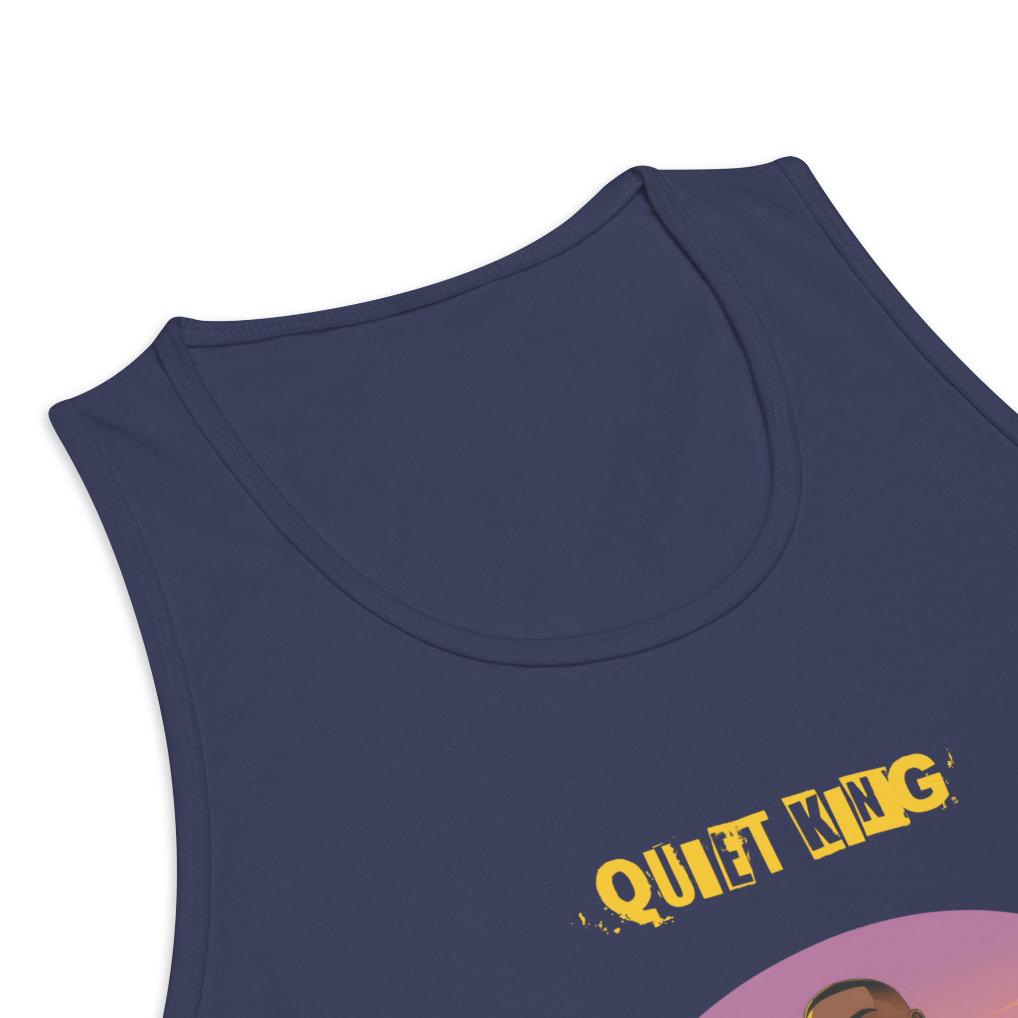 IntrovertedAlpha™ Tank Top in Harbor Blue for men, lightweight premium tank top with a clean casual tone