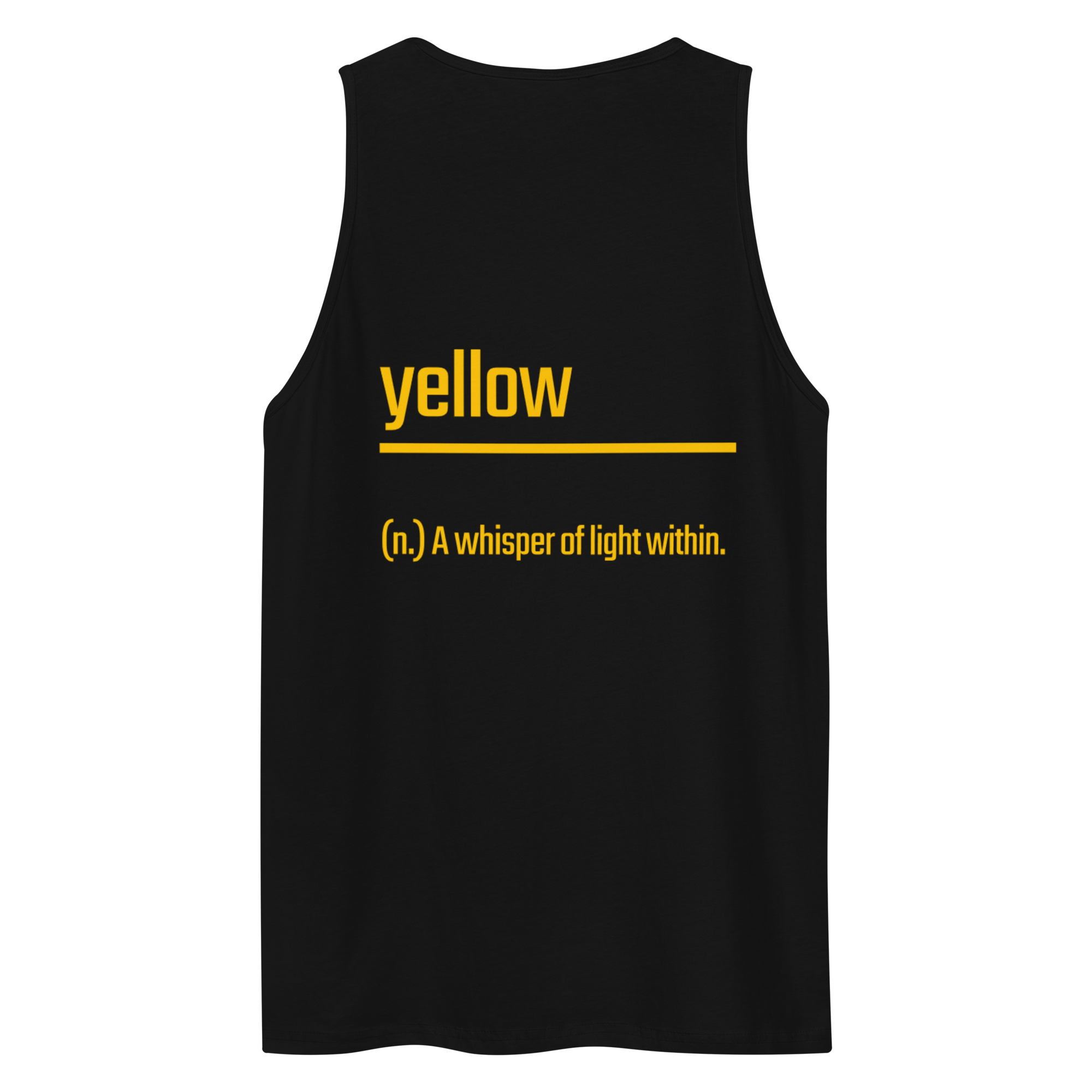 Xantho Philos™ Tank Top in Black for men, premium everyday tank with a clean athletic fit