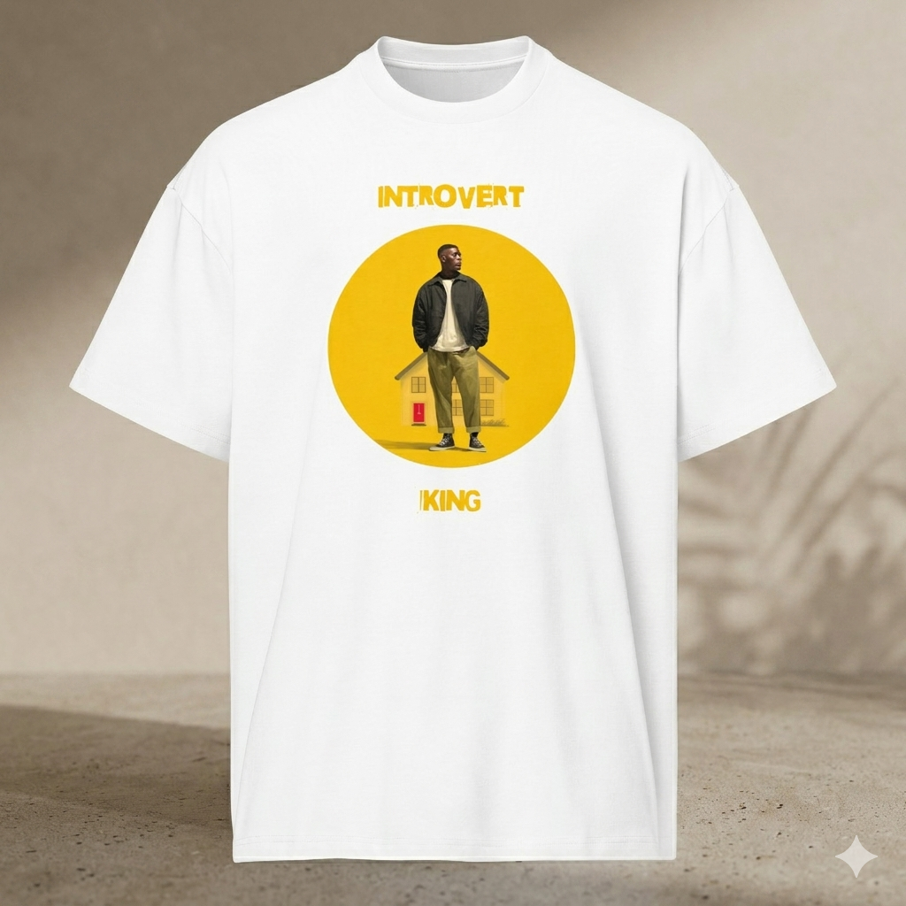 Xantho Philos™ Box Tee in White for men, crisp structured box tee with a clean premium finish