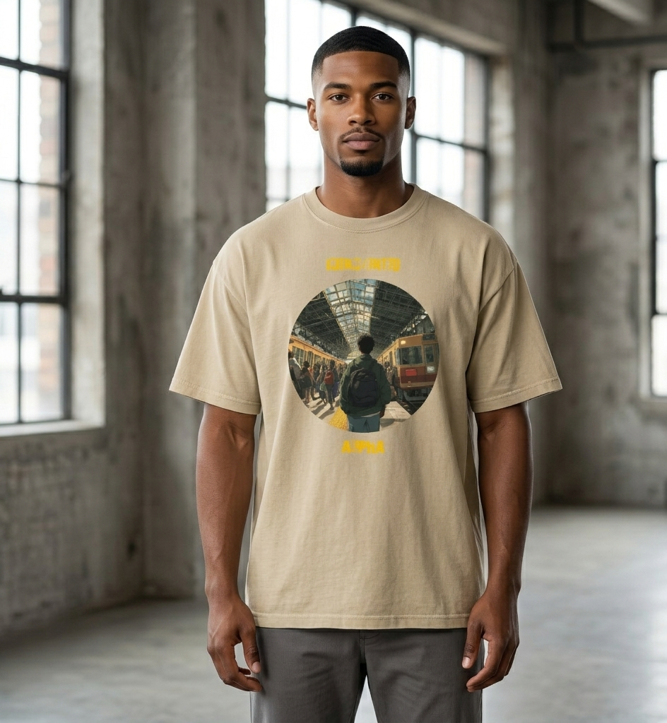 IntrovertedAlpha™ Oversized Faded T-Shirt — ISTJ Edition 022