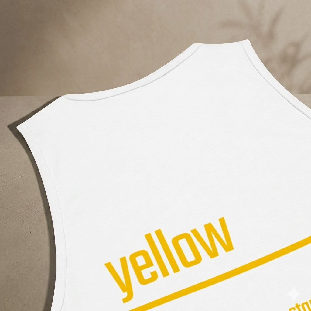 Xantho Philos™ Tank Top in White for men, crisp minimalist tank top with a breathable everyday fit