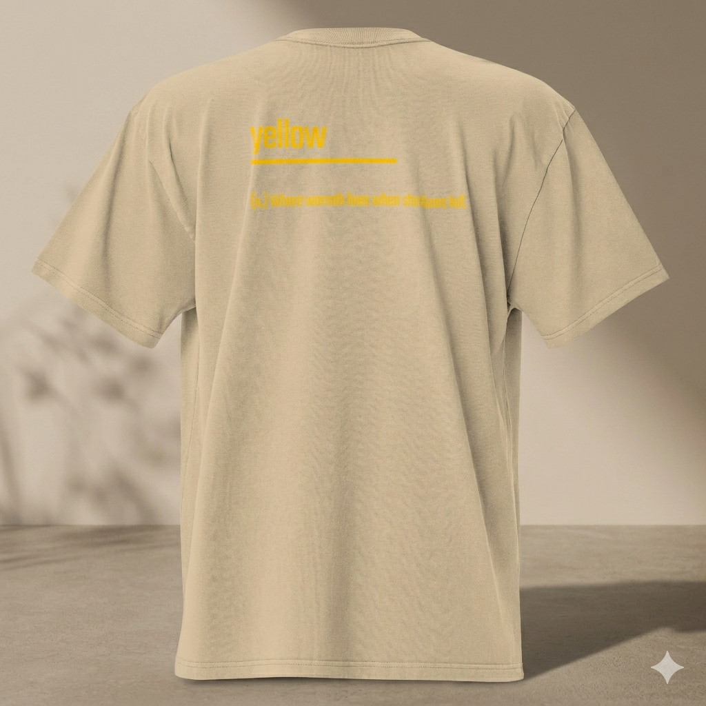 Xantho Philos™ Oversized Faded T-Shirt in Faded Khaki for men, neutral oversized T-shirt with casual streetwear style
