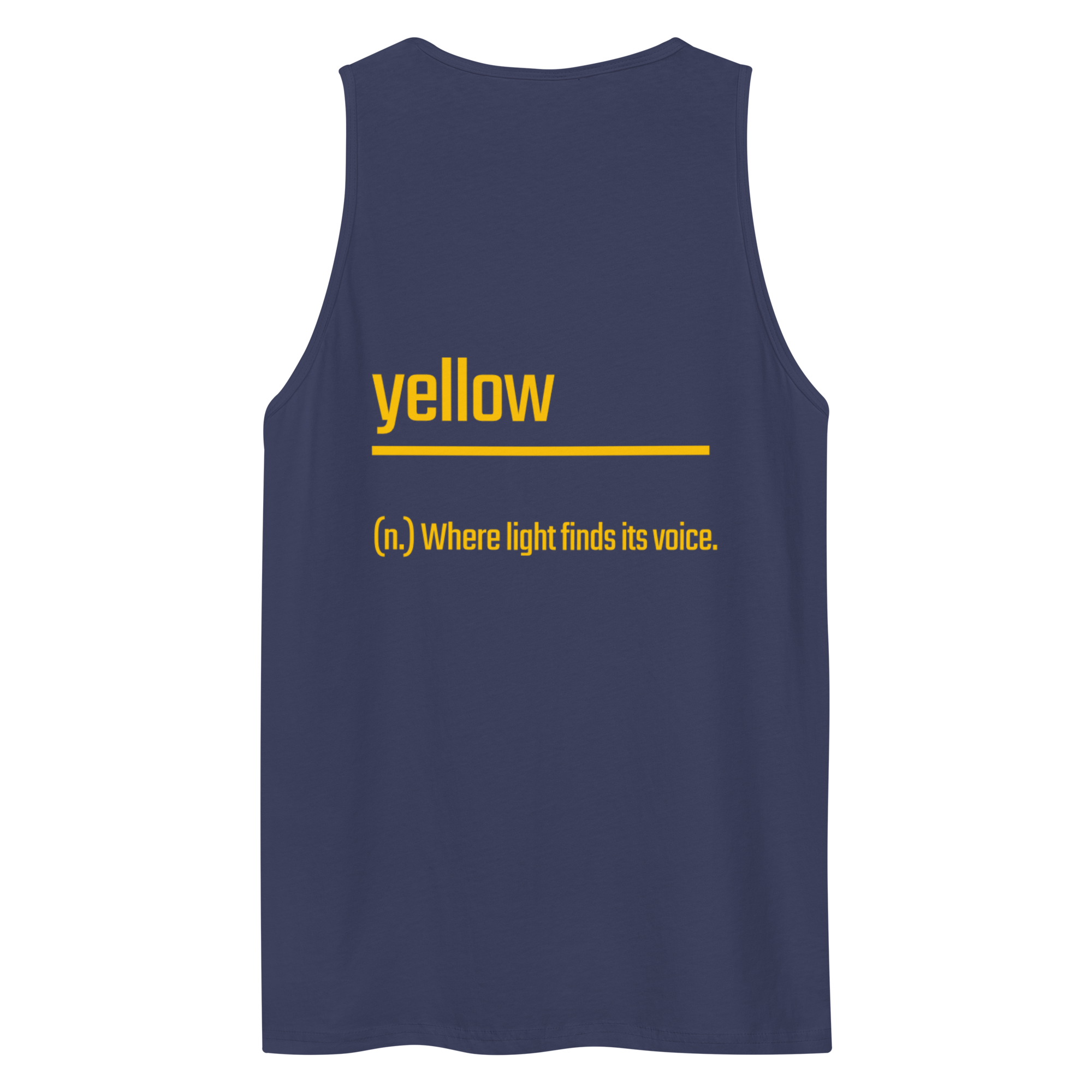 Xantho Philos™ Tank Top in Harbor Blue for men, lightweight premium tank top with a clean casual tone
