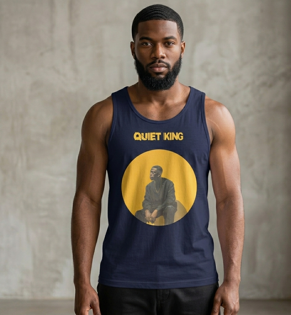 Xantho Philos™ Tank Top in Harbor Blue for men, lightweight premium tank top with a clean casual tone