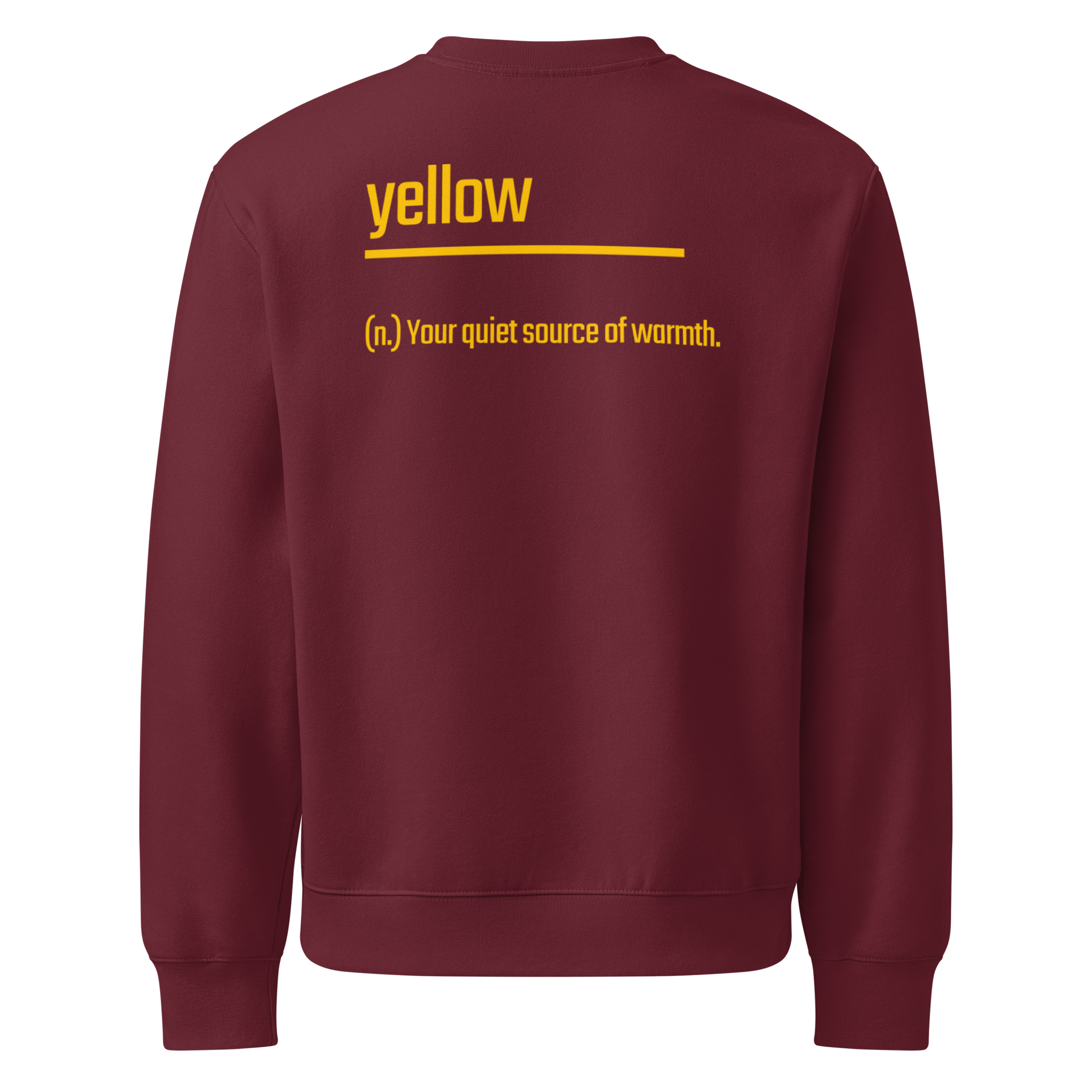 Xantho Philos™ Oversized Sweatshirt in Maroon for men, rich-toned oversized sweatshirt with heavyweight comfort