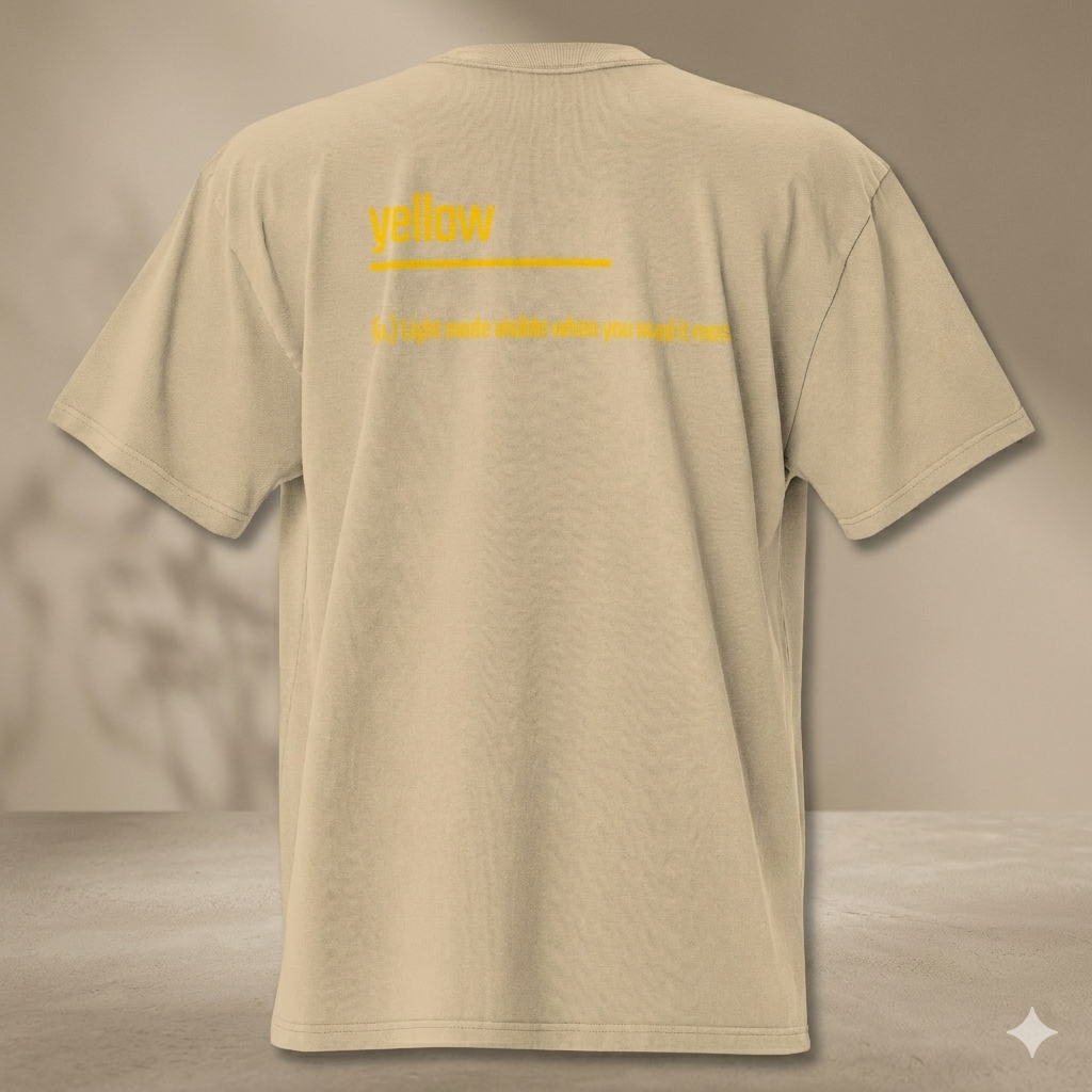 Xantho Philos™ Oversized Faded T-Shirt in Faded Khaki for men, neutral oversized T-shirt with casual streetwear style