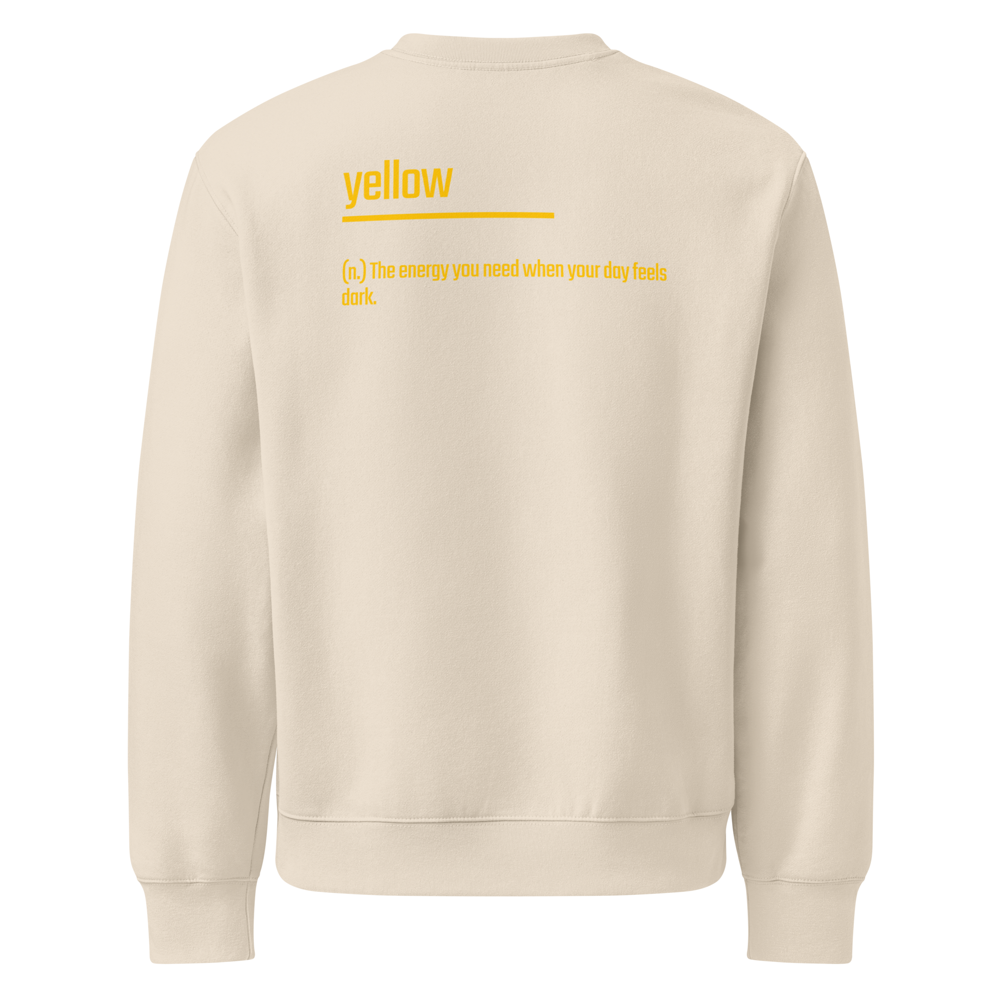Xantho Philos™ Oversized Sweatshirt in Dust for men, soft neutral sweatshirt with a relaxed oversized fit