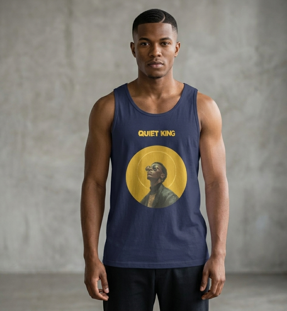 Xantho Philos™ Tank Top in Harbor Blue for men, lightweight premium tank top with a clean casual tone