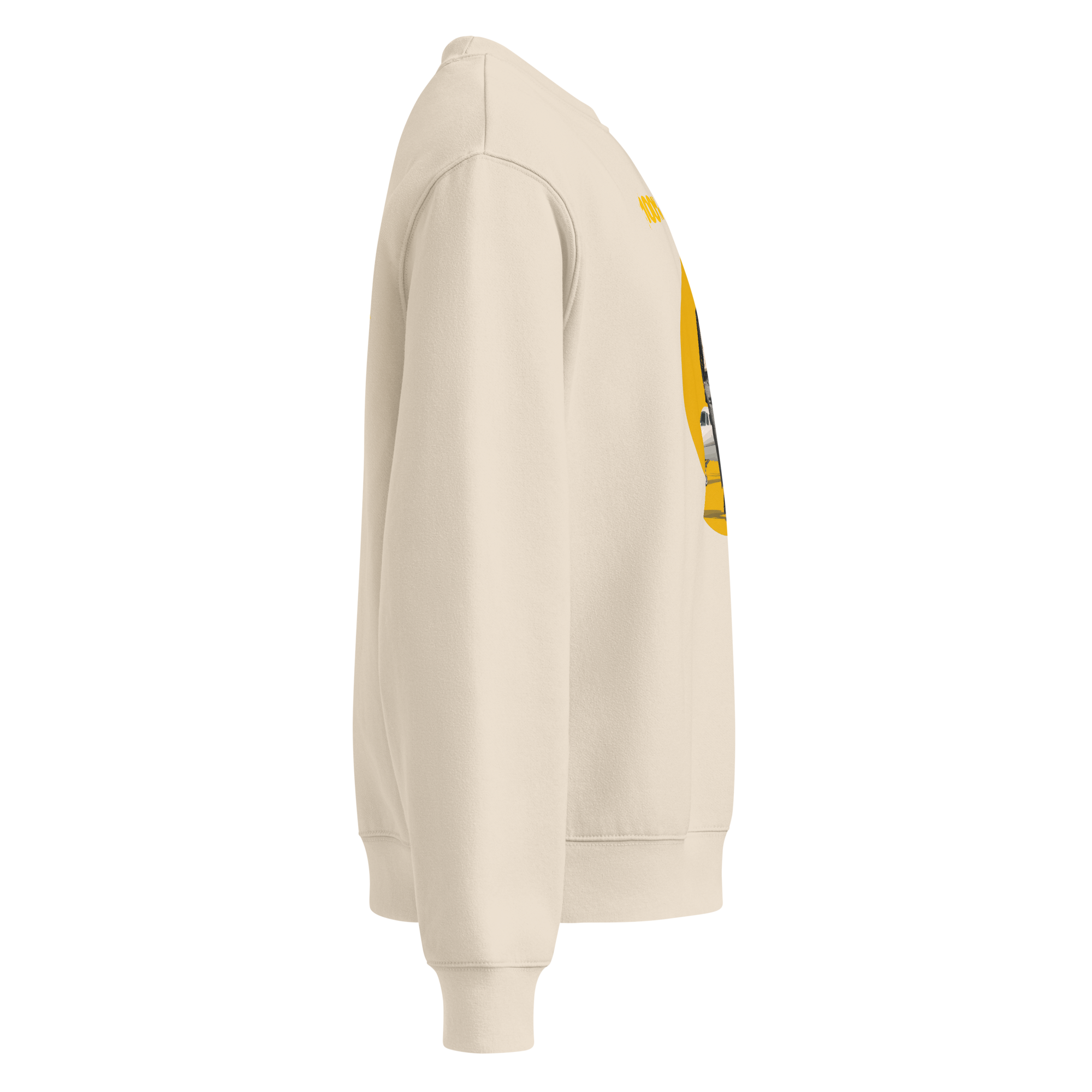 Xantho Philos™ Oversized Sweatshirt in Dust for men, soft neutral sweatshirt with a relaxed oversized fit