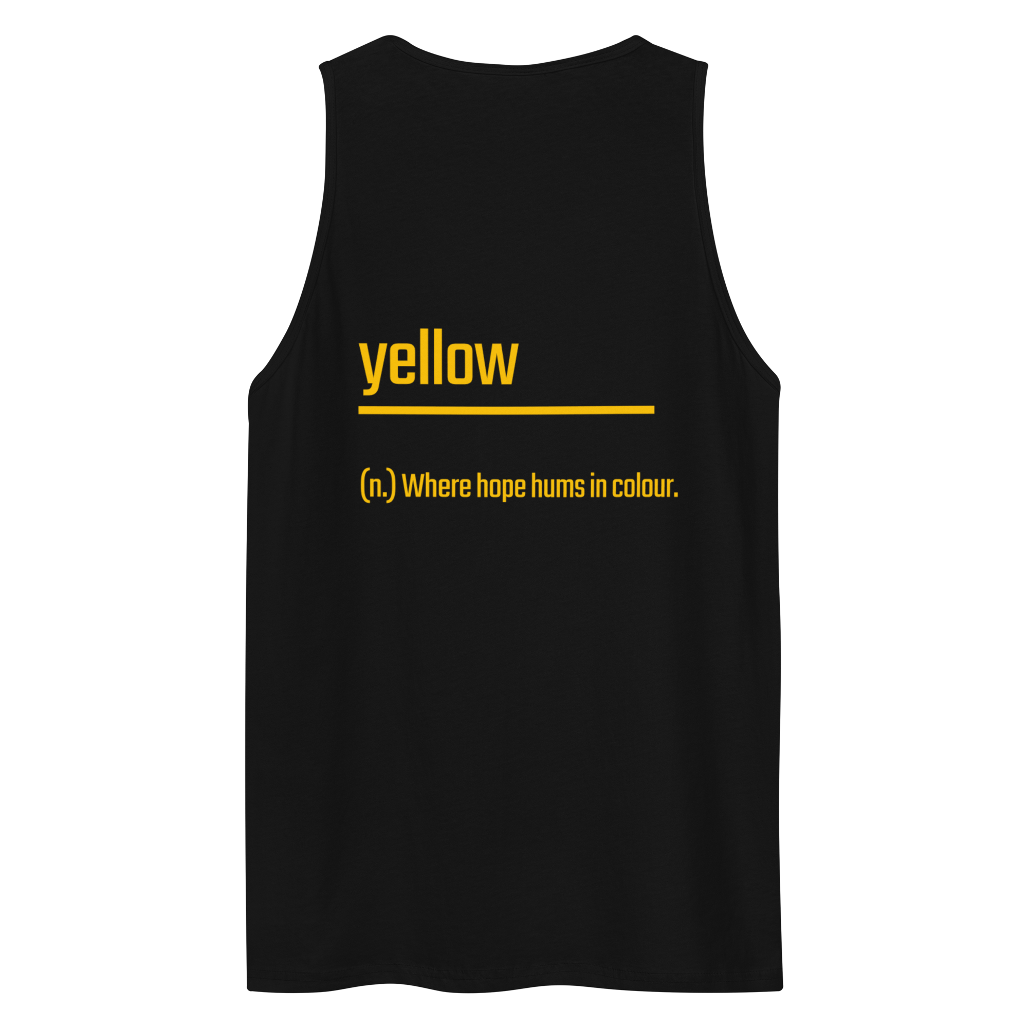 Xantho Philos™ Tank Top in Black for men, premium everyday tank with a clean athletic fit