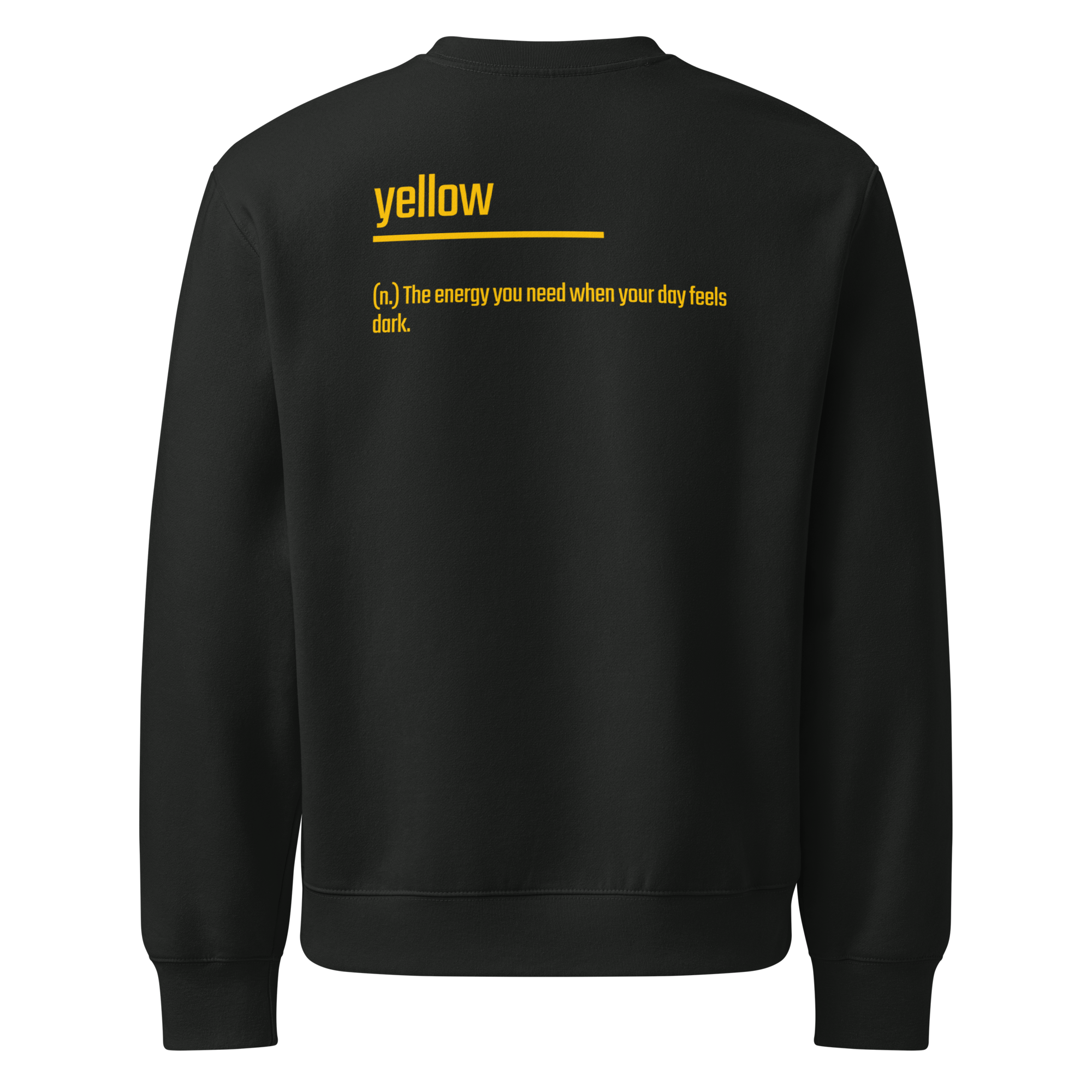 Xantho Philos™ Oversized Sweatshirt in Vintage Black for men, washed heavyweight sweatshirt with a relaxed oversized fit