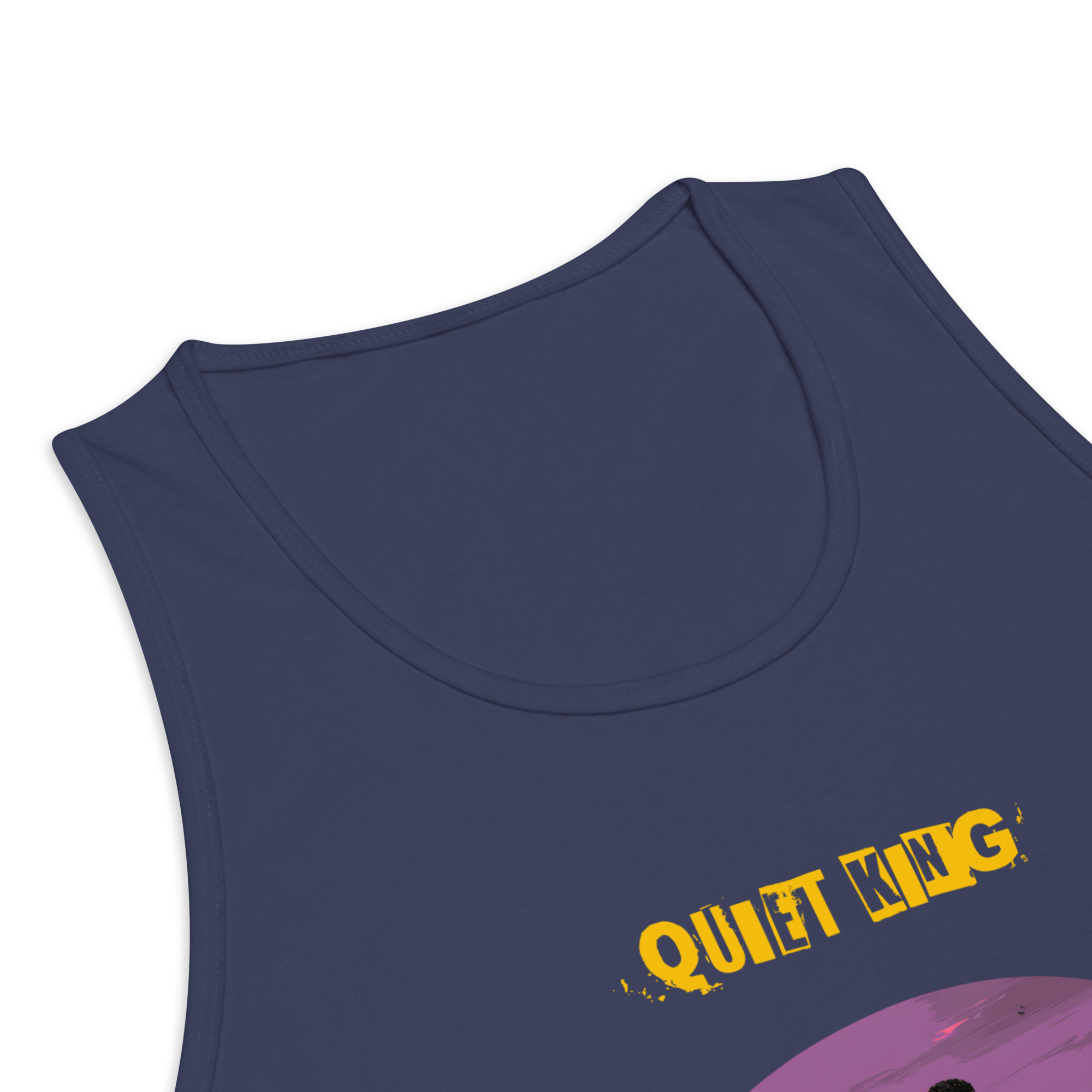 IntrovertedAlpha™ Tank Top in Harbor Blue for men, lightweight premium tank top with a clean casual tone