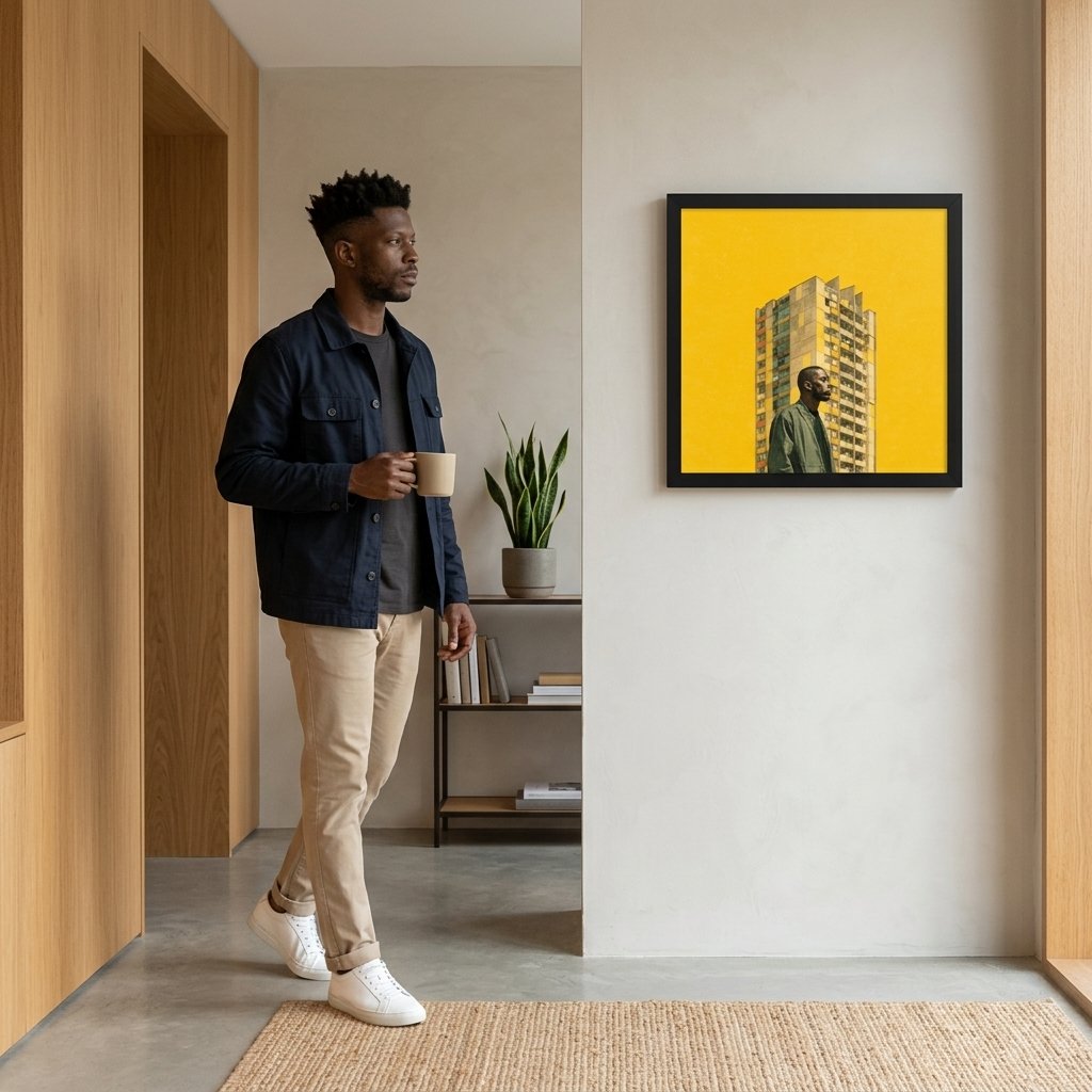 Rise Above the Frame — Enhanced Matte Framed Wall Art